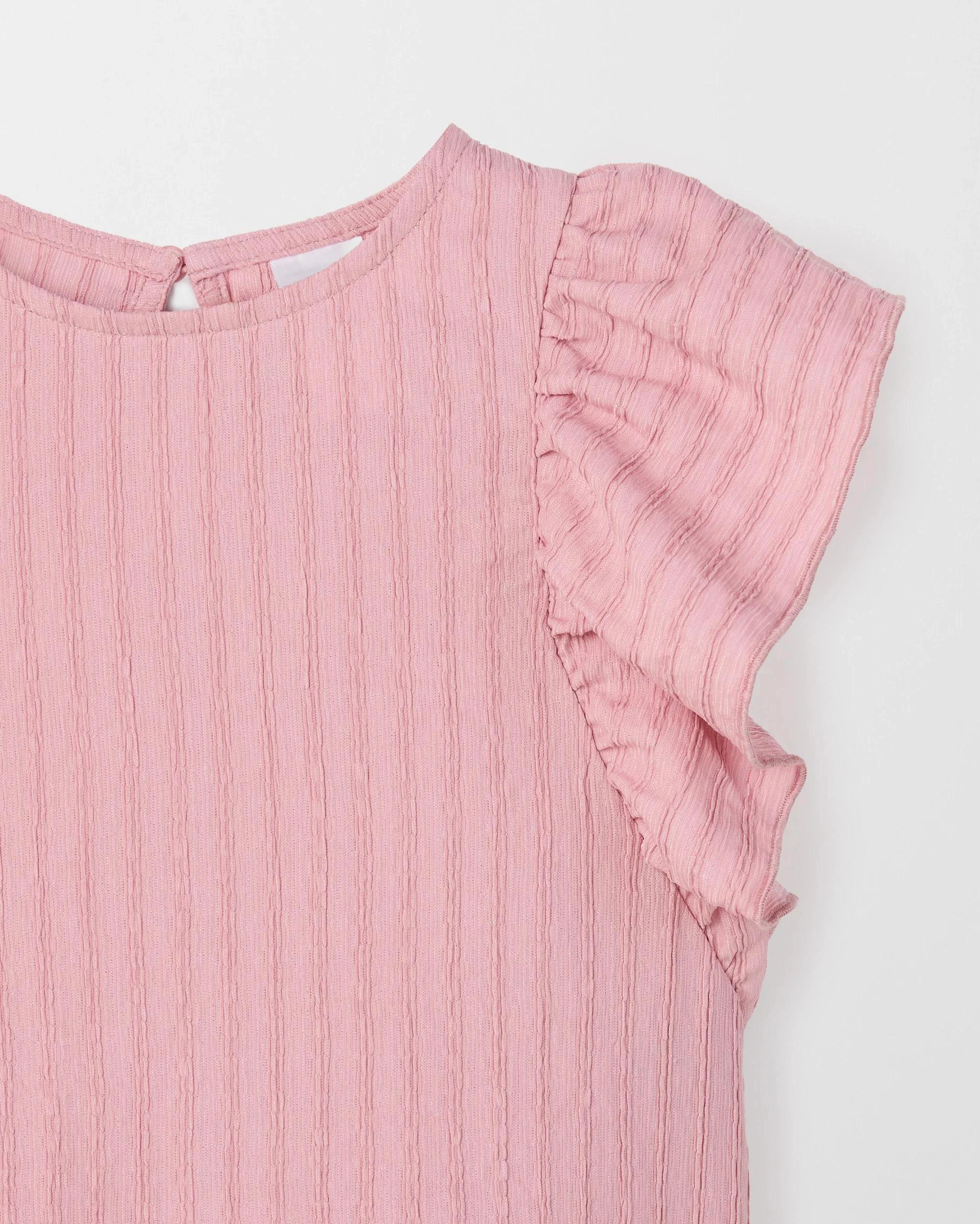 7 Target Fashion Textured Tank PINK, 7 of 7