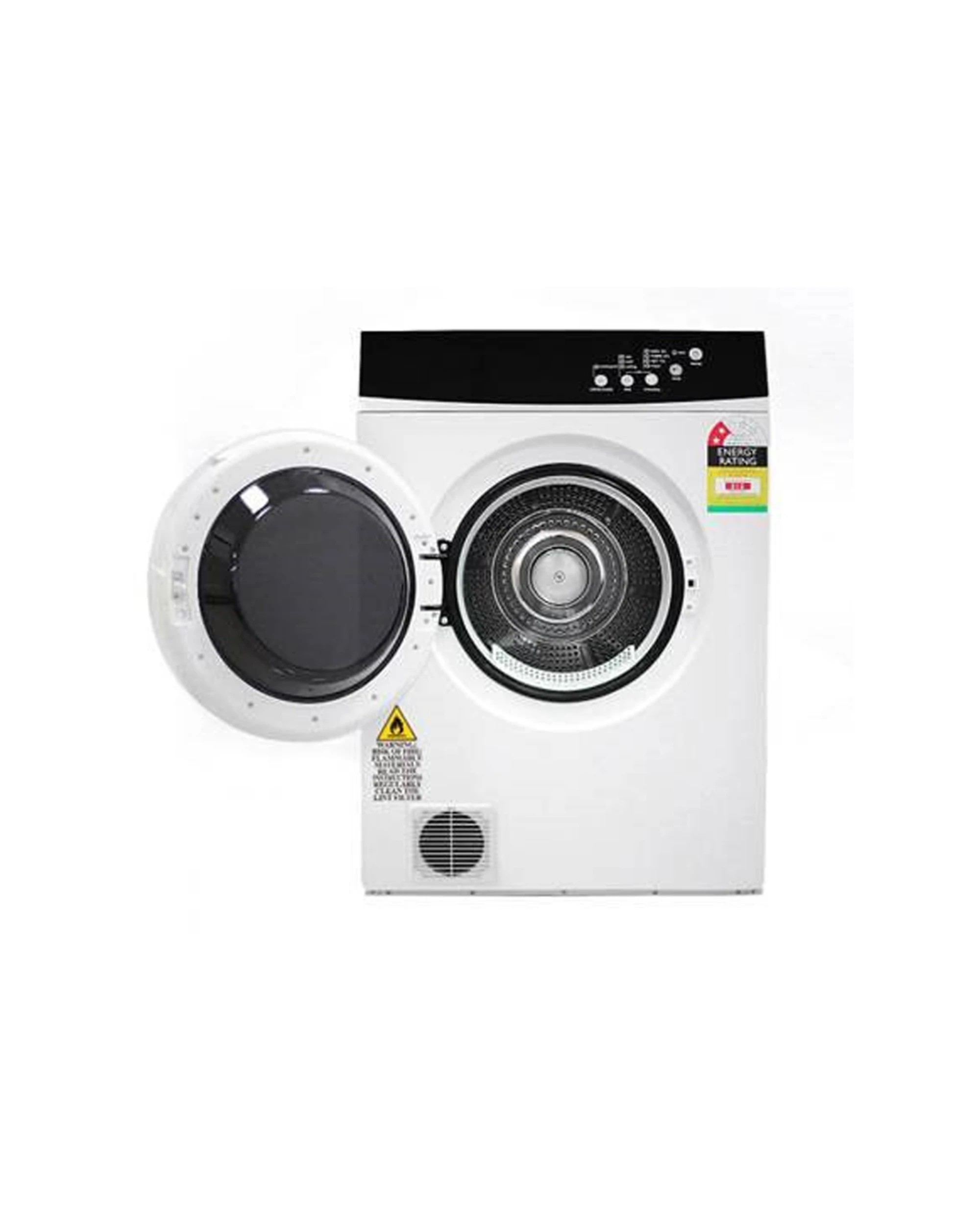1 Heller 7Kg Electronic Clothes Dryer Hcd7E - White, 1 of 1