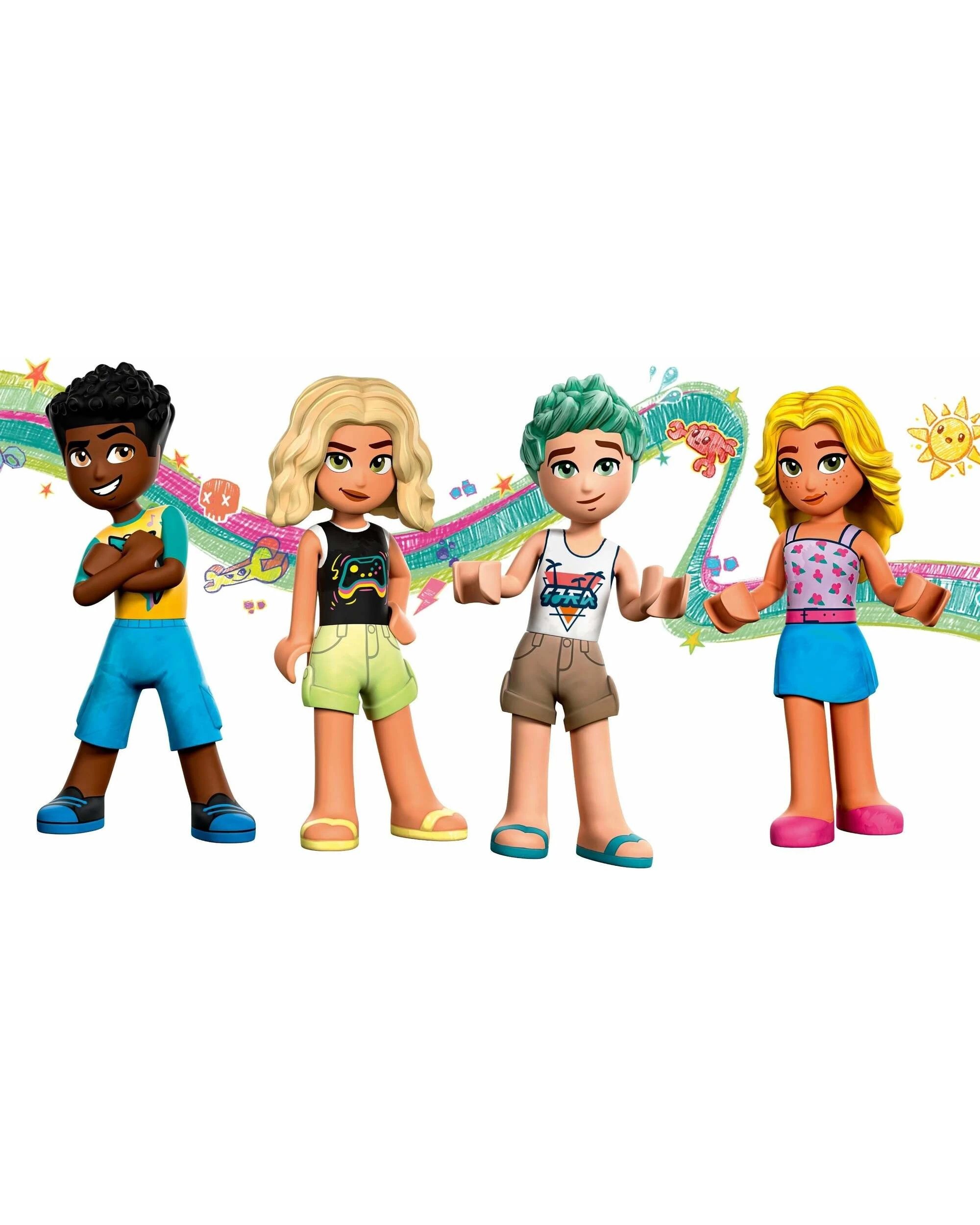 5 LEGO Friends Series 41737 Beach Adventure Park, 5 of 5