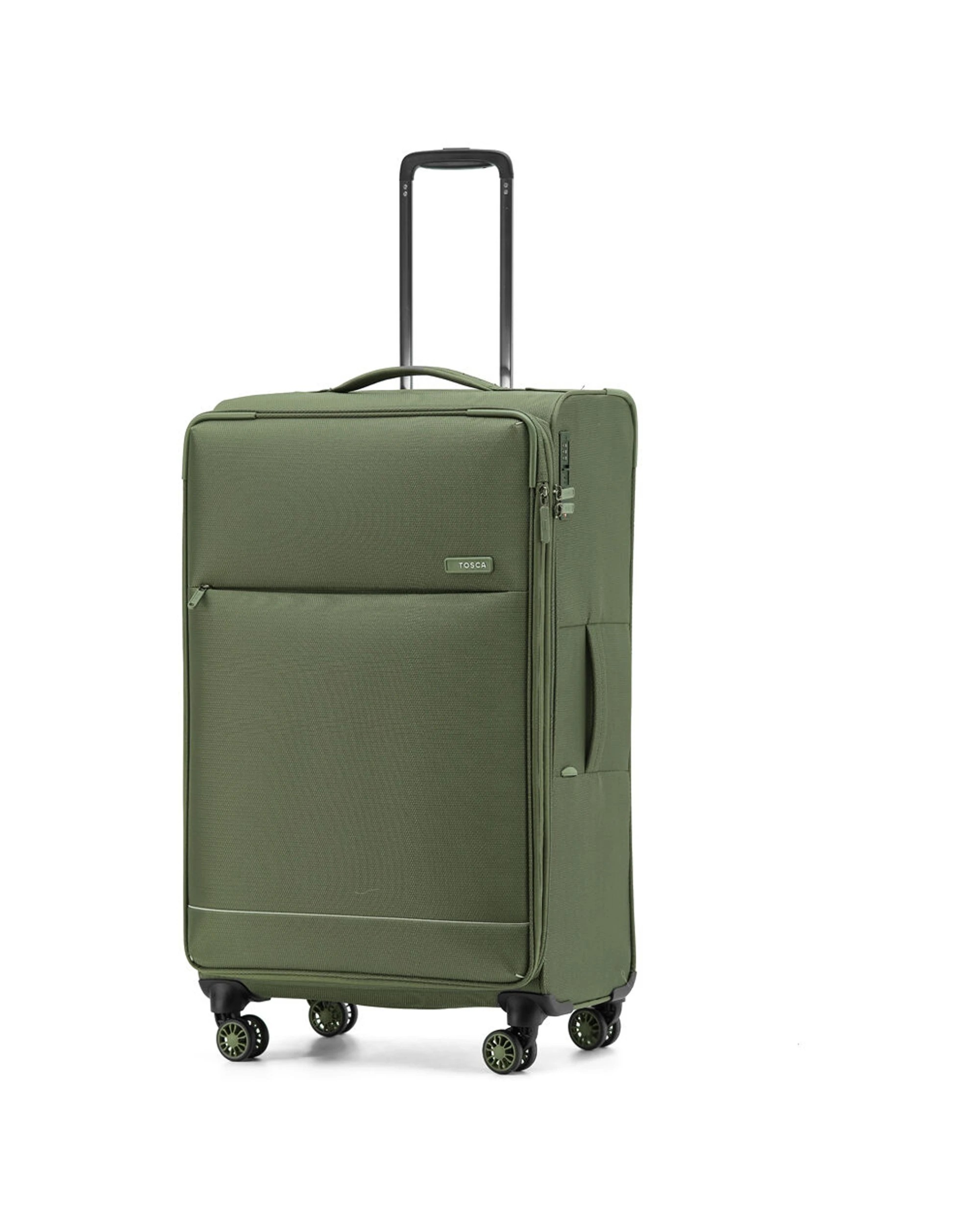 2 Tosca So Lite 120L Large Travel Luggage/Suitcase - Green, 2 of 3