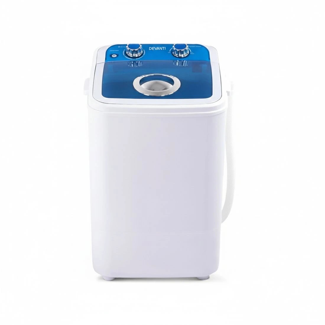 4 Devanti Portable Washing Machine 4.6KG - Blue, 4 of 7