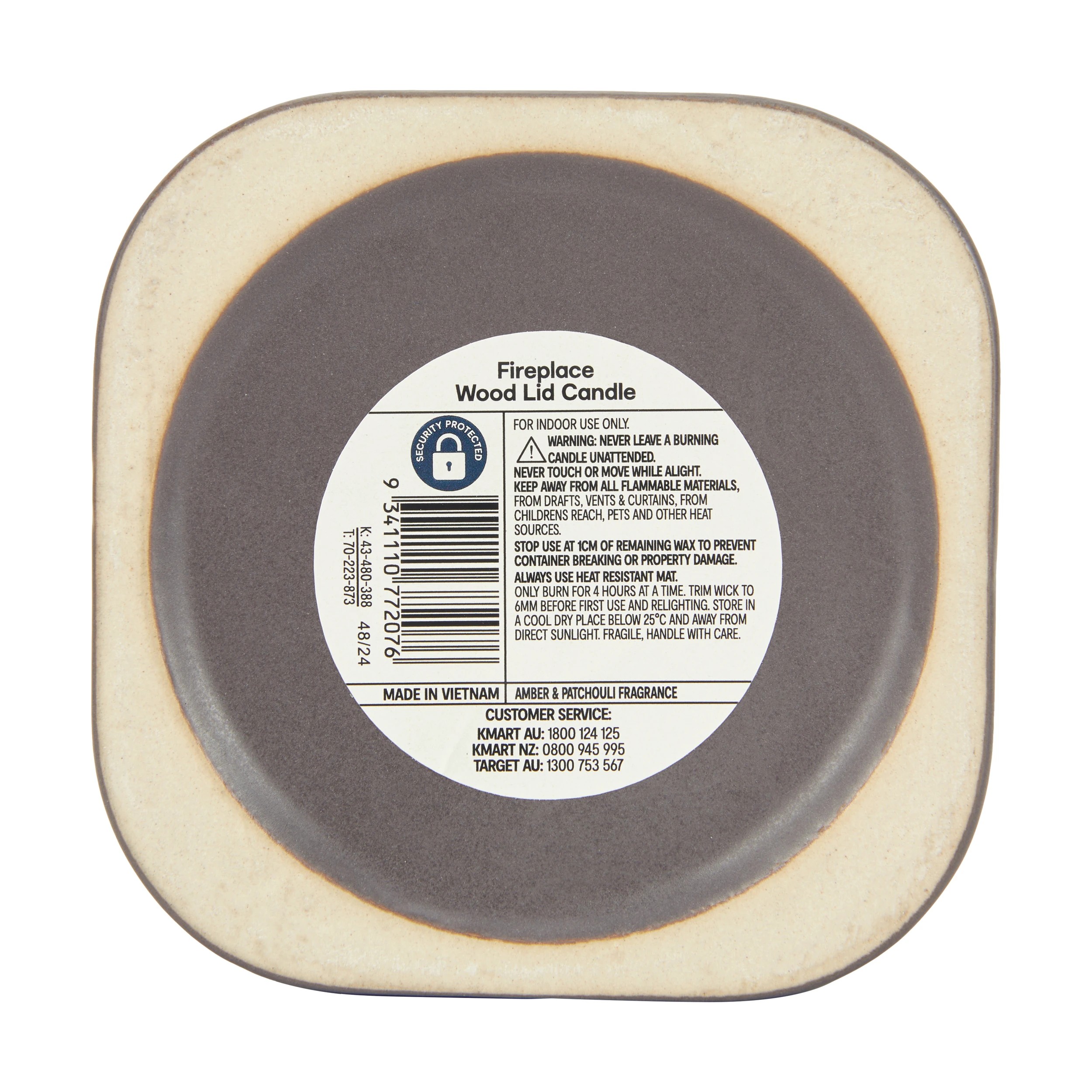 5 Fireplace Wood Lid Fragrant Candle, 5 of 7