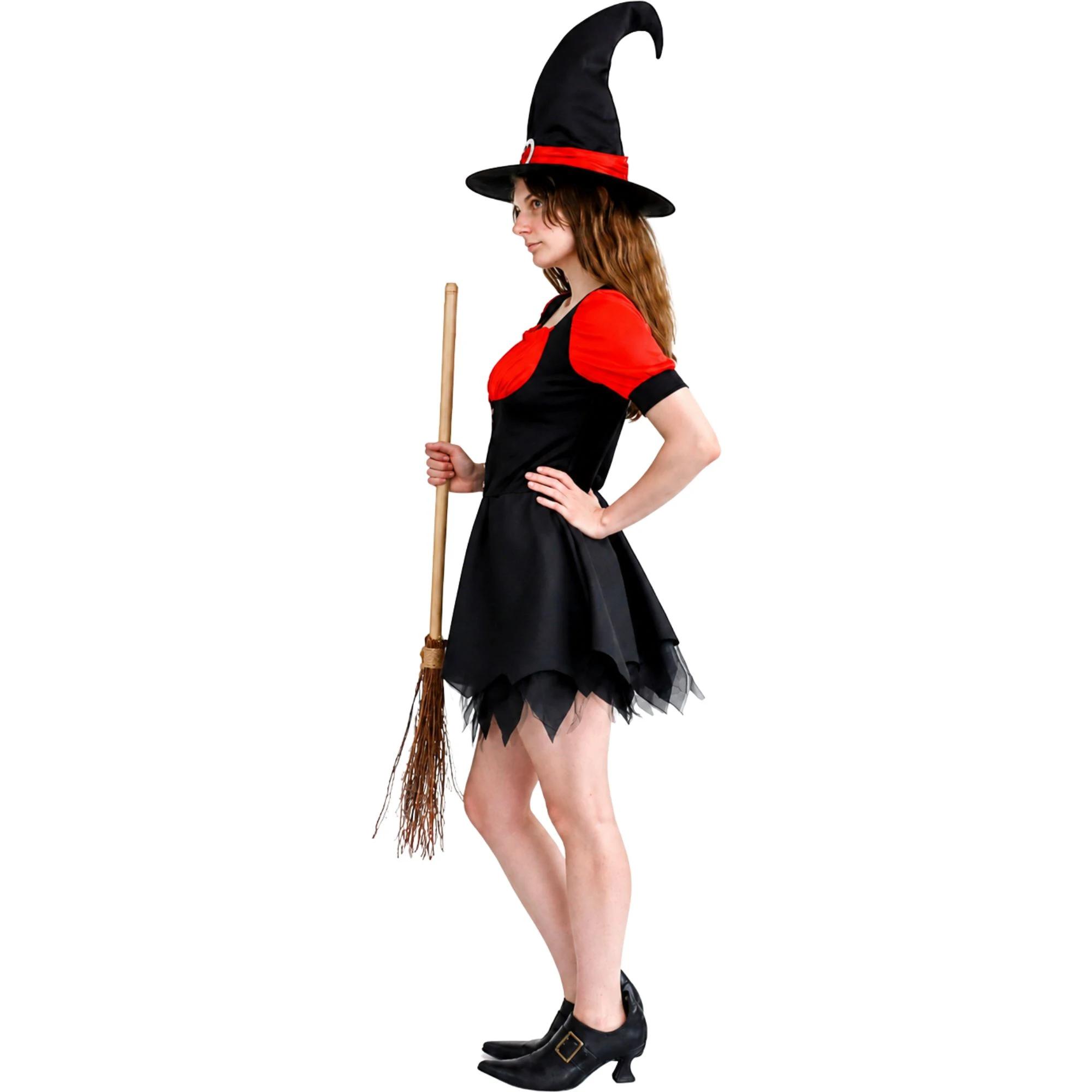 2 Tomfoolery Women's Sexy Witch Costume BLACK, 2 of 4