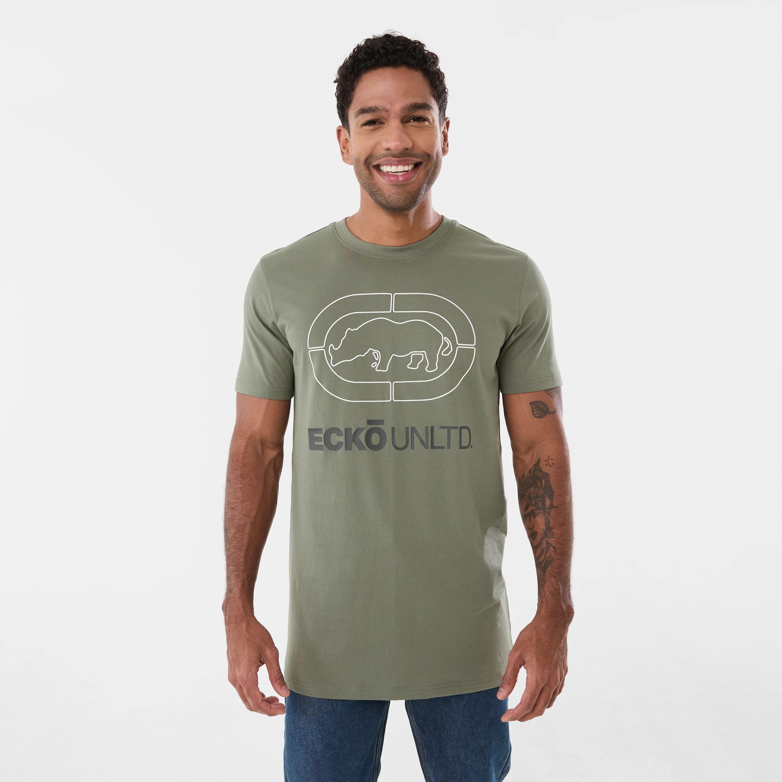 1 Ecko License Longline T-shirt ECKO OUTLINE, 1 of 5