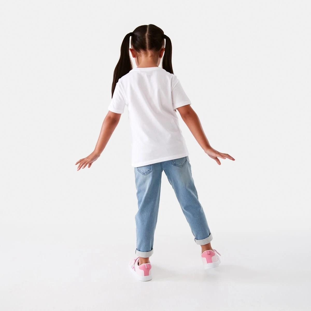6 Short Sleeve Placement Print T-shirt Wht Dino, 6 of 8