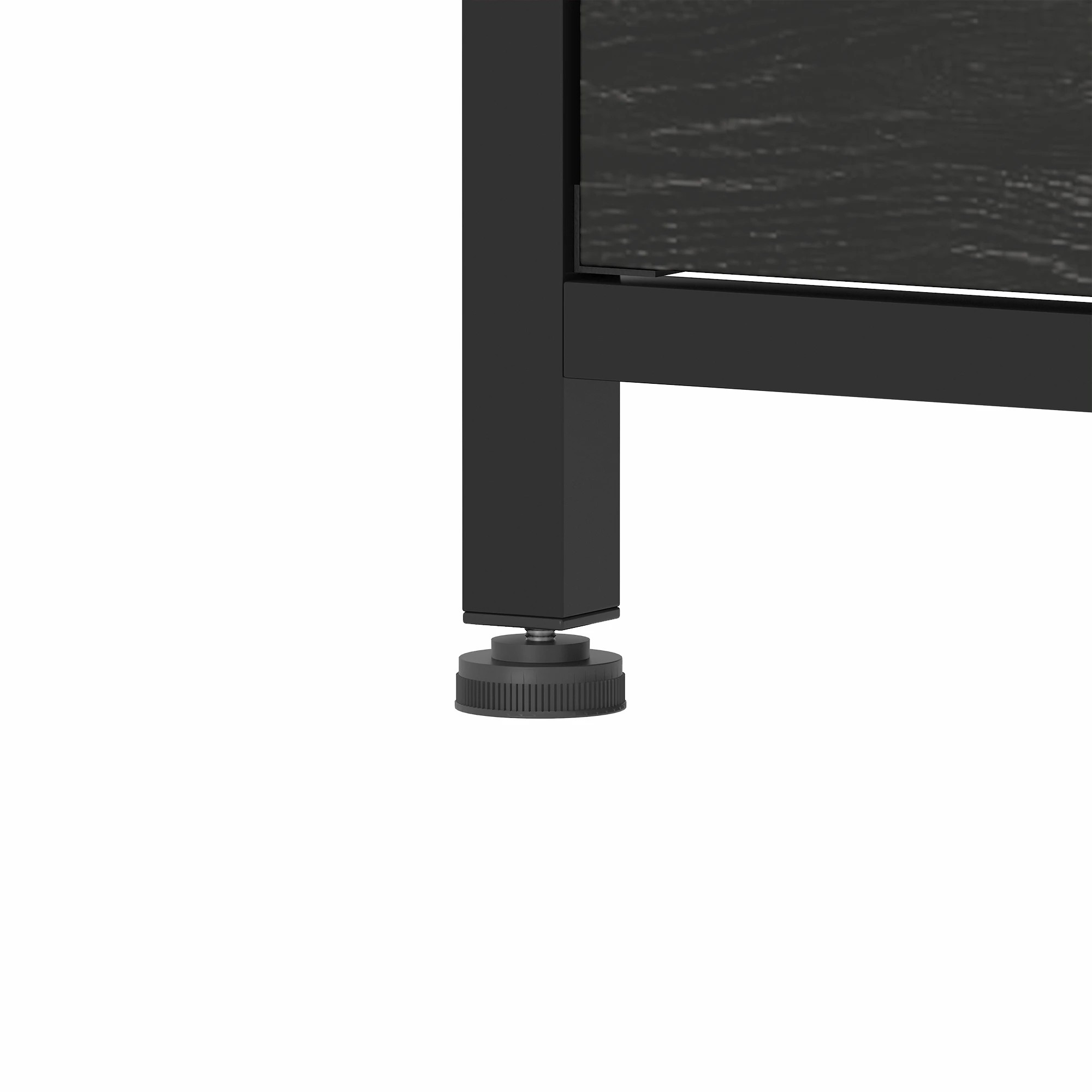 6 Advwin Bedside Table with Charging Station 3 Fabric Drawers Nightstand - Black, 6 of 10