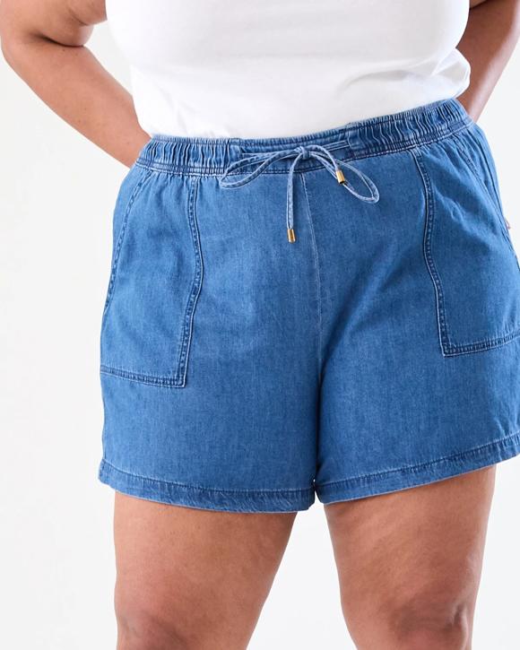 Curve Chambray Shorts