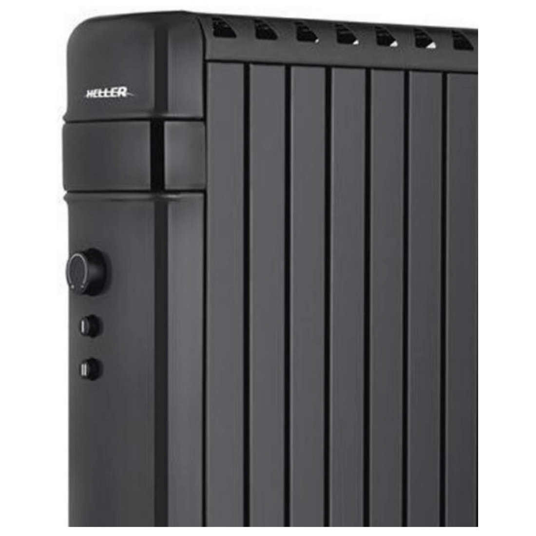 3 Heller Column Heater 2000W Thermostat Control Overheat Protection Castors
 - black, 3 of 3