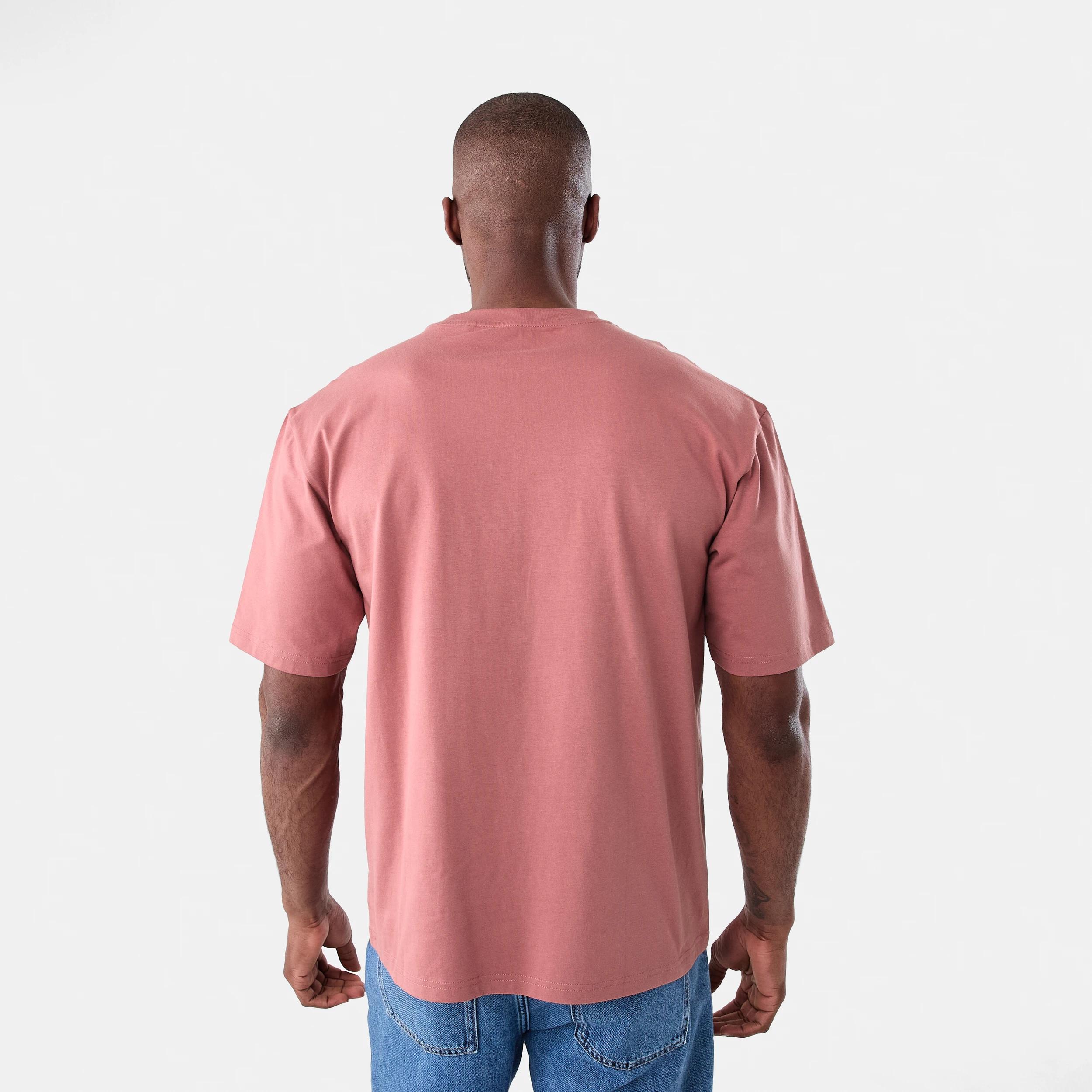 3 Oversized Print T-shirt Soft Red, 3 of 5