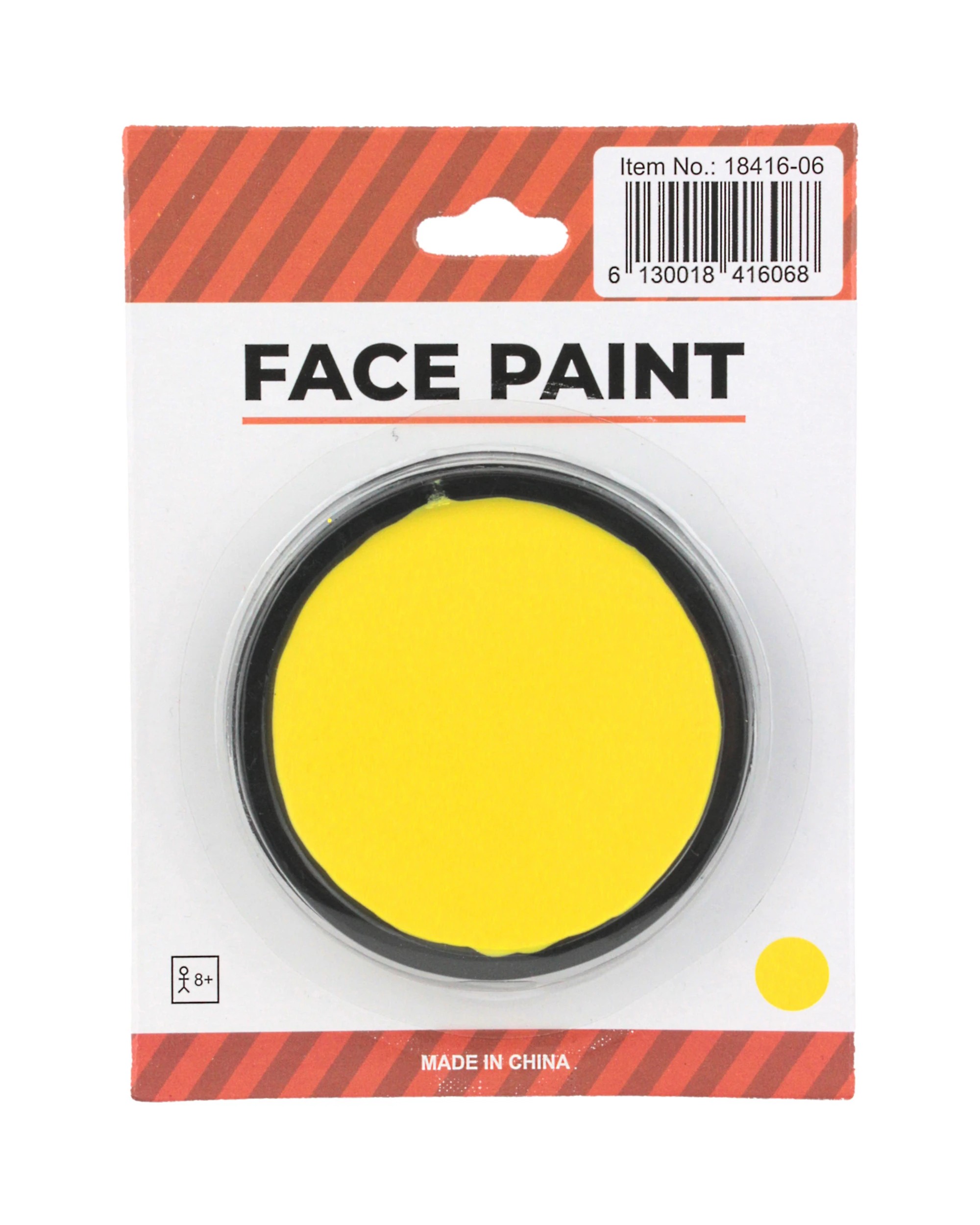 1 Partyrama Yellow Makeup Base Face Paint - Yellow, 1 of 1