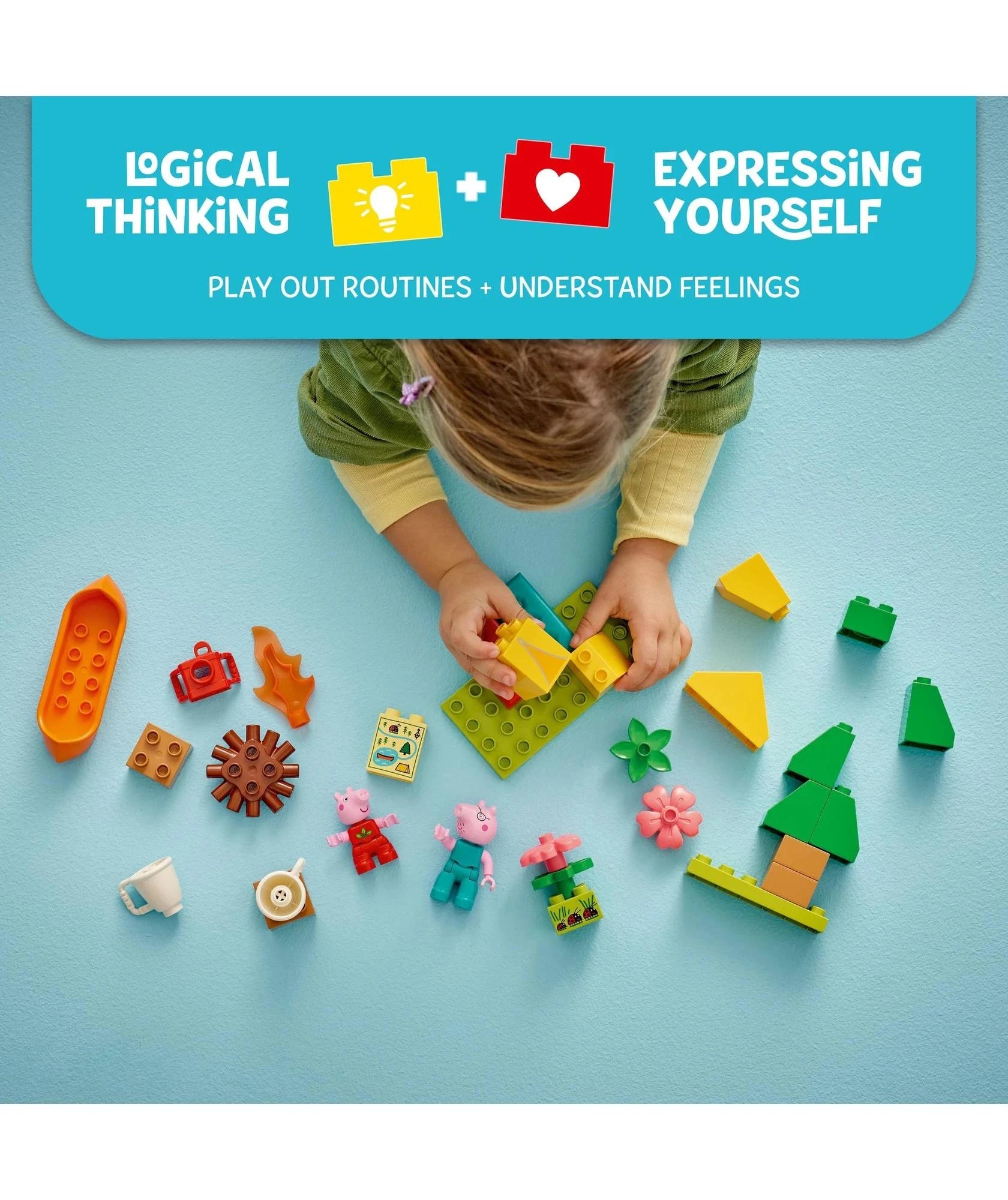 3 LEGO® DUPLO Peppa Pig Camping Trip 10452 - Multi, 3 of 10