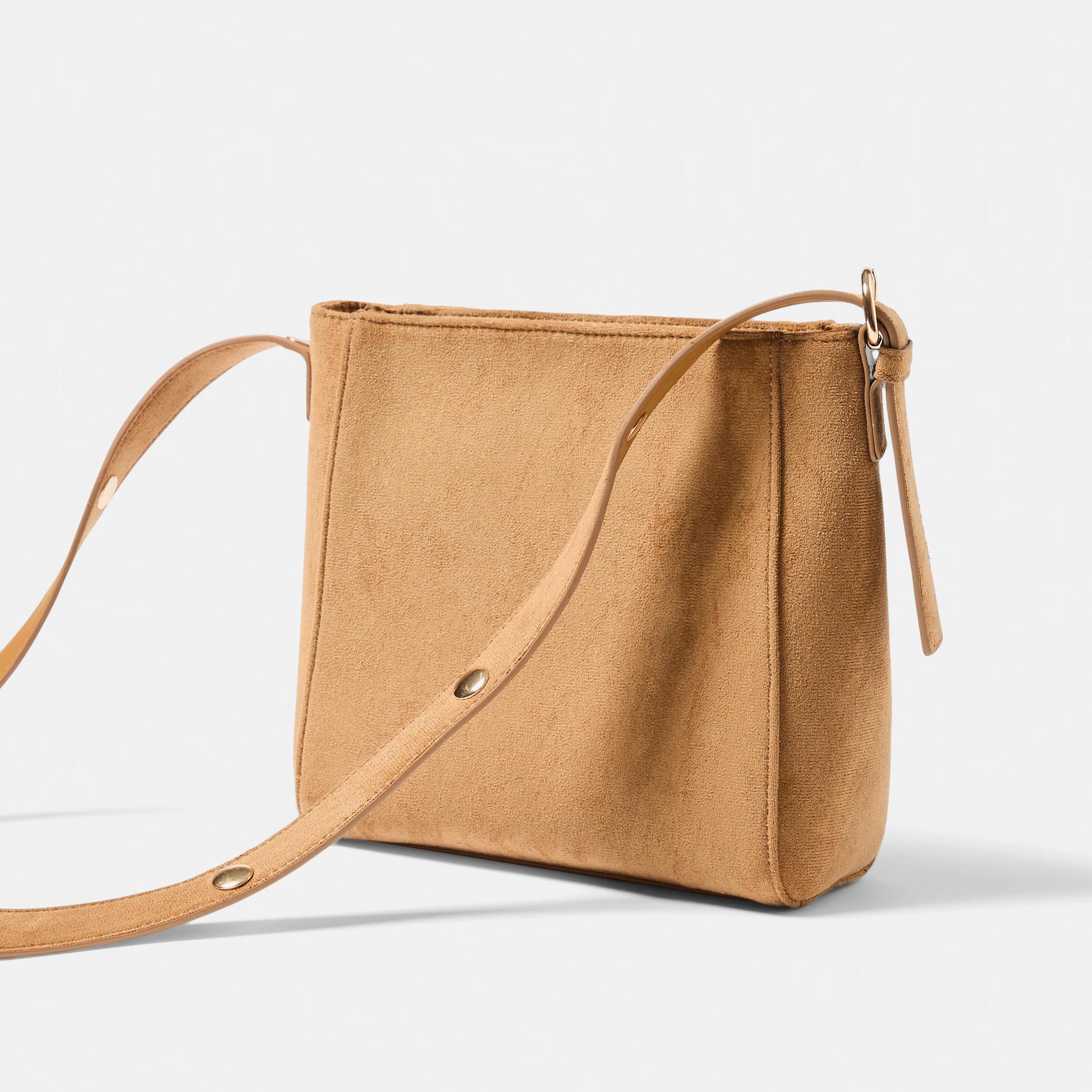 2 Studded Crossbody Bag CAMEL TAN, 2 of 8