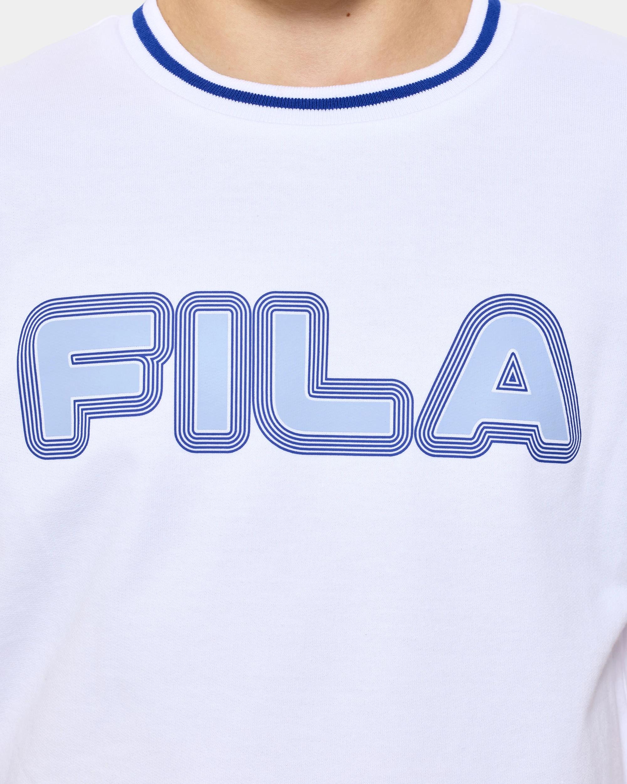 5 Fila Rocco Short Sleeve T-Shirt WHITE, 5 of 7