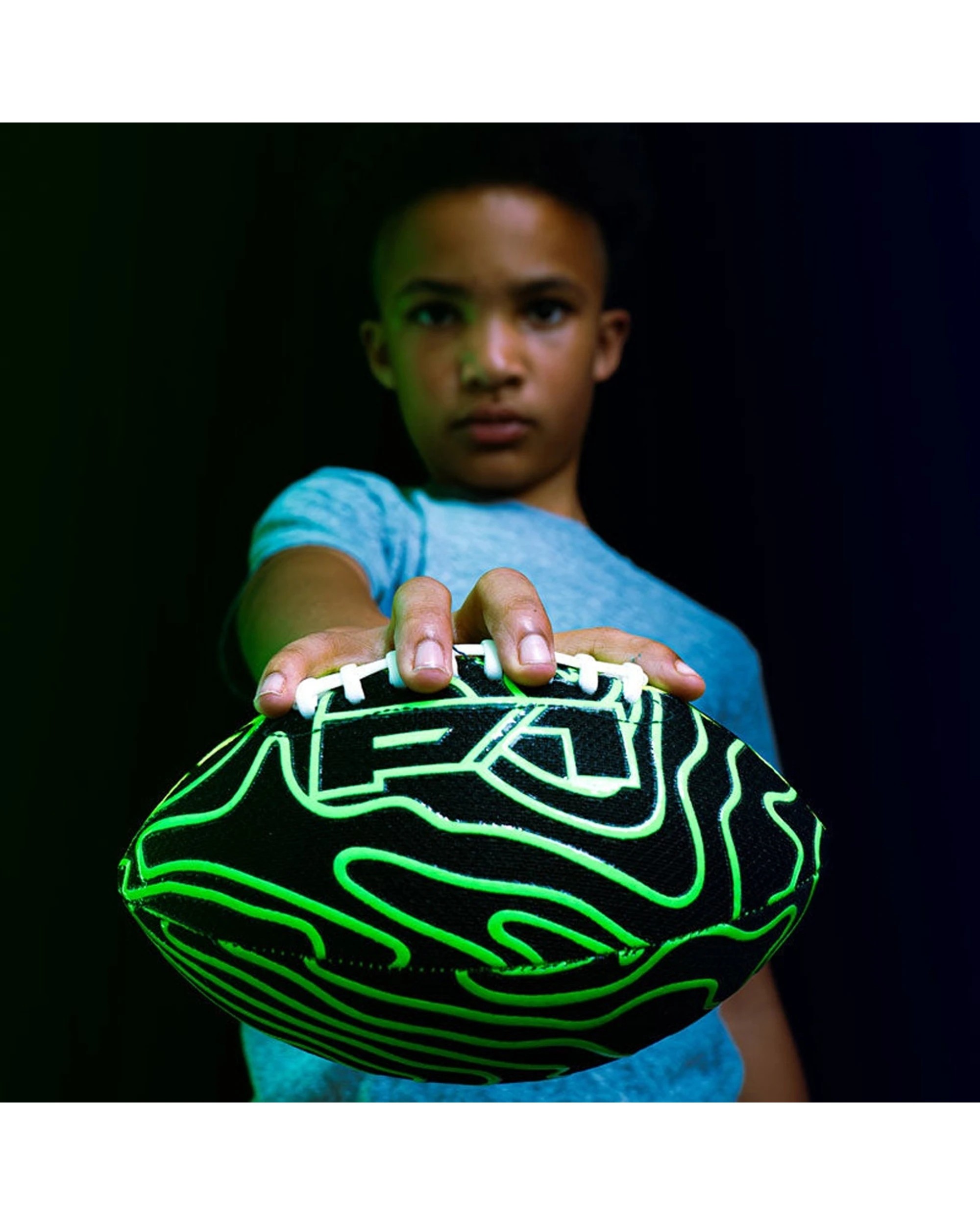 5 P1 Warrior Football Ultra-Grip Double-Laces Waterproof Sports 12.5cm - Multi, 5 of 5