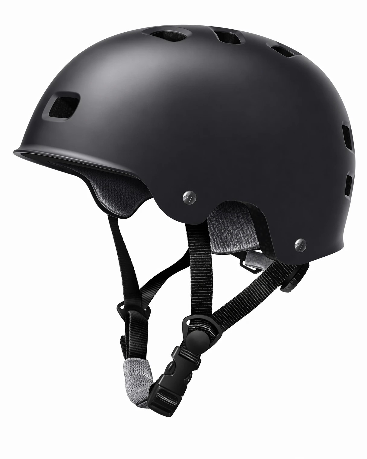 1 OutdoorMaster Adult Impact Resistant Multi-Sport Helmet for Bike Skate - Black, 1 of 7