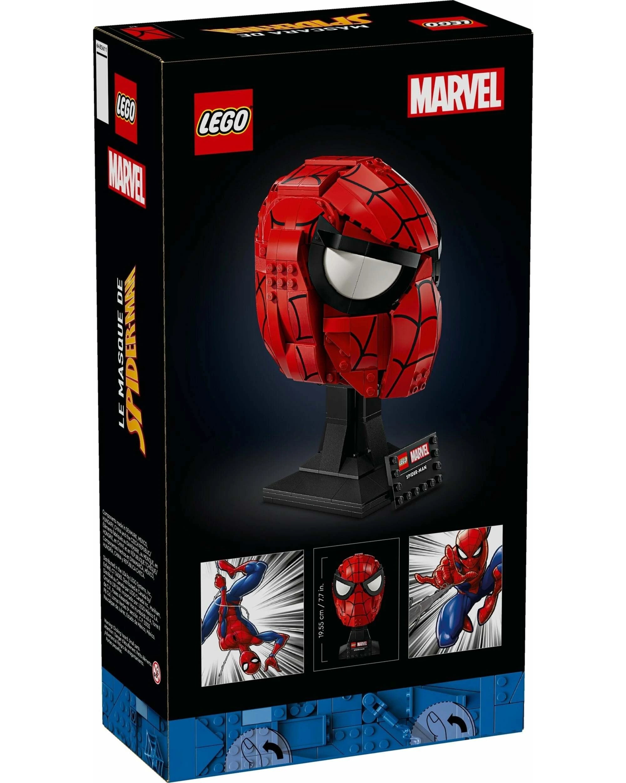 4 LEGO MARVEL 76285 Spider-Man's Mask, 4 of 5