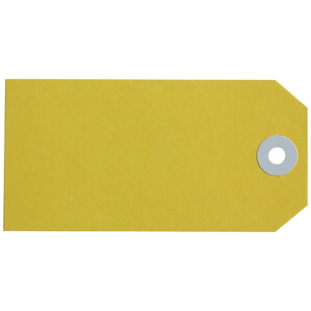 1 Avery Shipping Tags Yellow Size 4 1000 Pack, 1 of 2