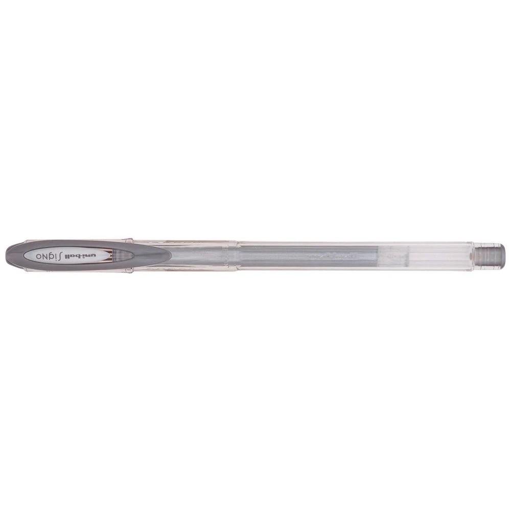 1 Uni-Ball Signo Noble Metallic Gel Pen Silver, 1 of 1