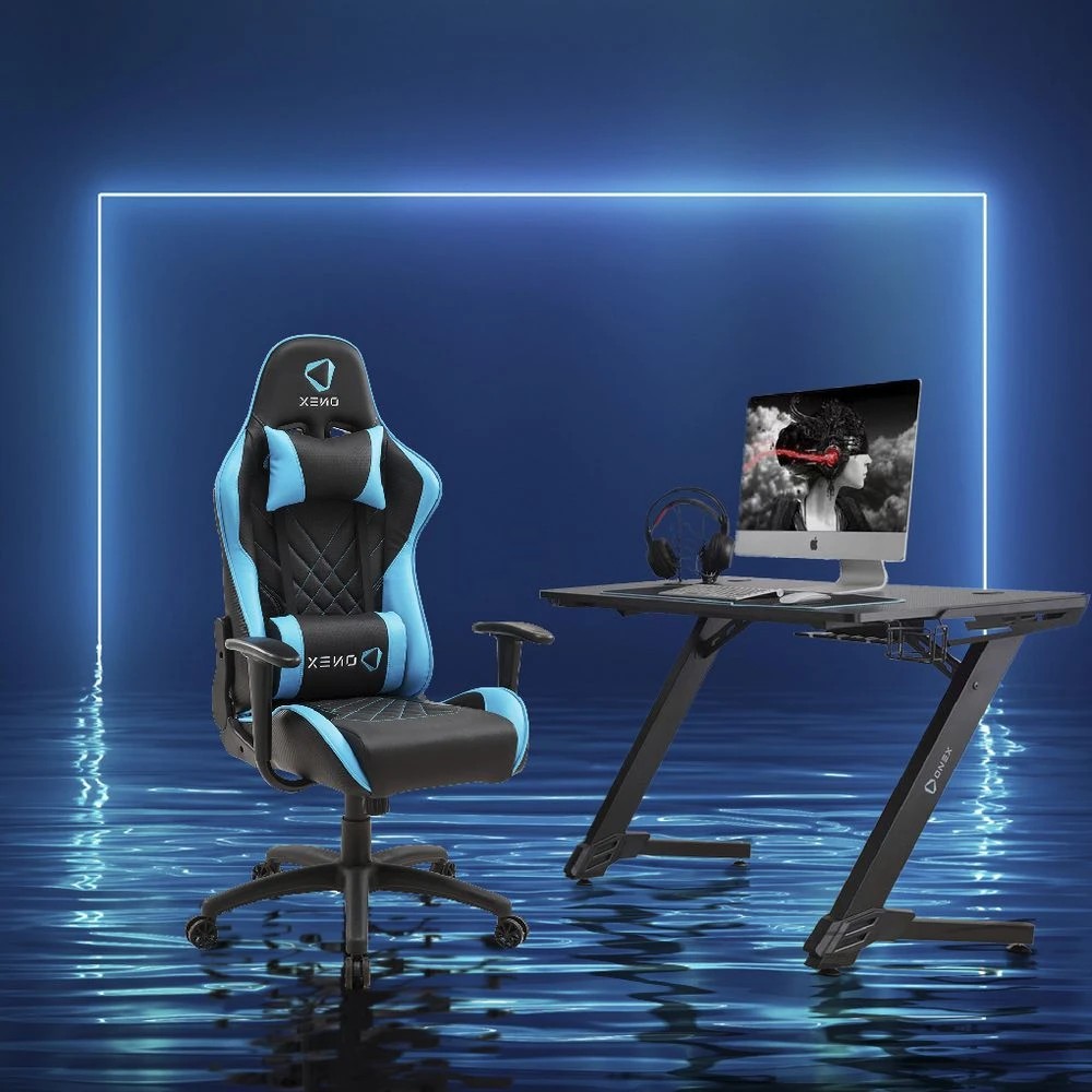 8 ONEX AIR Gaming Chair GX220 Blue Ergonomic Chairs and Desk Chairs, 8 of 8
