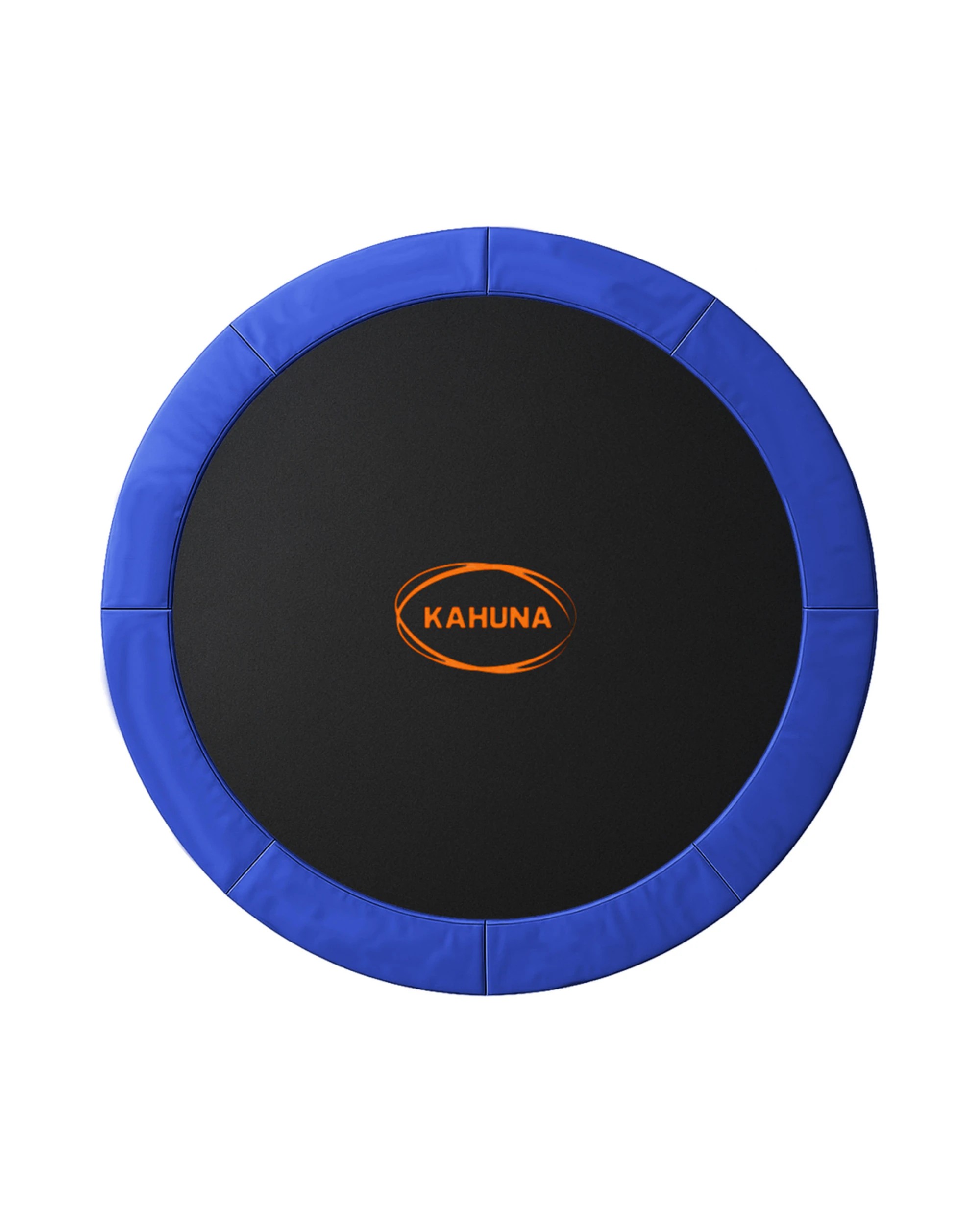 1 Kahuna 8ft Trampoline Replacement Safety Spring Pad Round Cover Outdoor Reinforced - Blue, 1 of 6