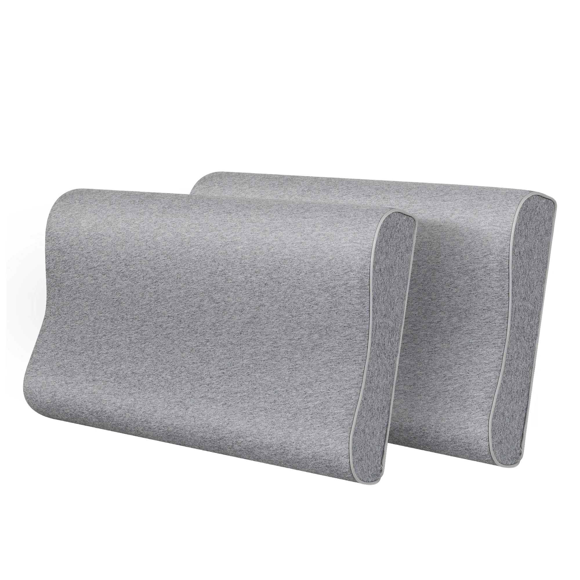 1 Dreamz Memory Foam Pillows 2 Pack, 1 of 4