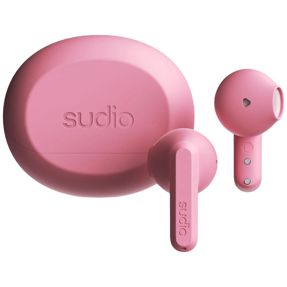 1 Sudio A3 True Wireless Earbuds Pink, 1 of 3