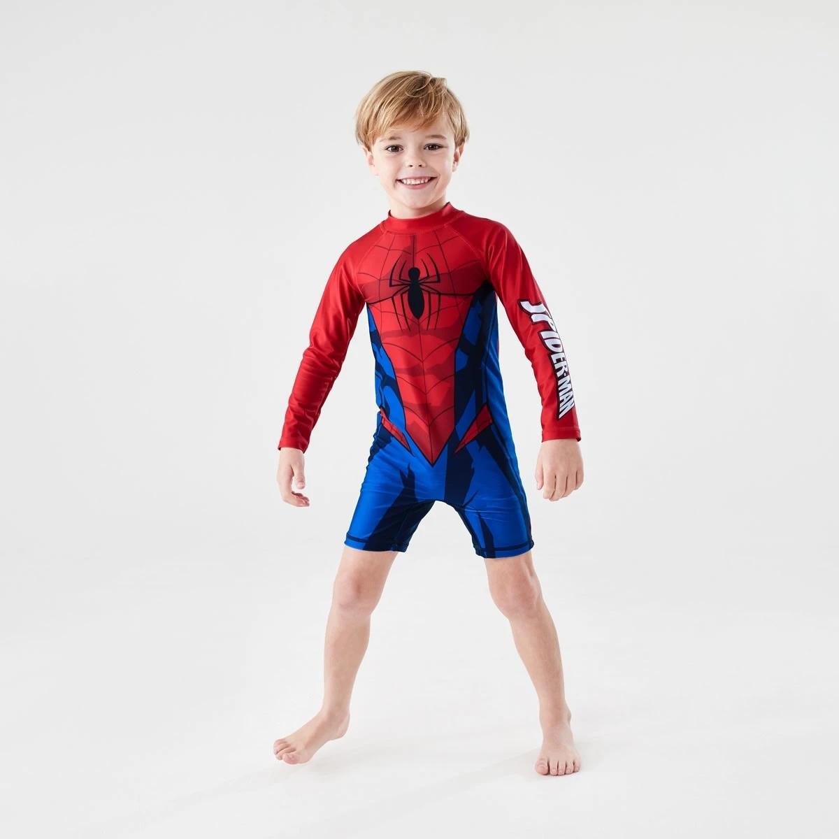 6 Spider-Man License Long Sleeve Swimsuit SPIDERMAN, 6 of 7