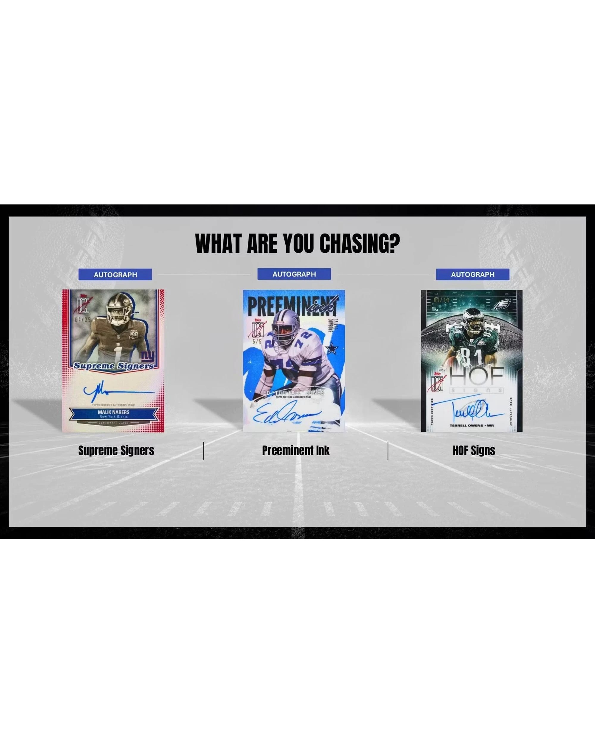 5 Topps 2025 Signature Class NFL Football Blaster Box, 5 of 9