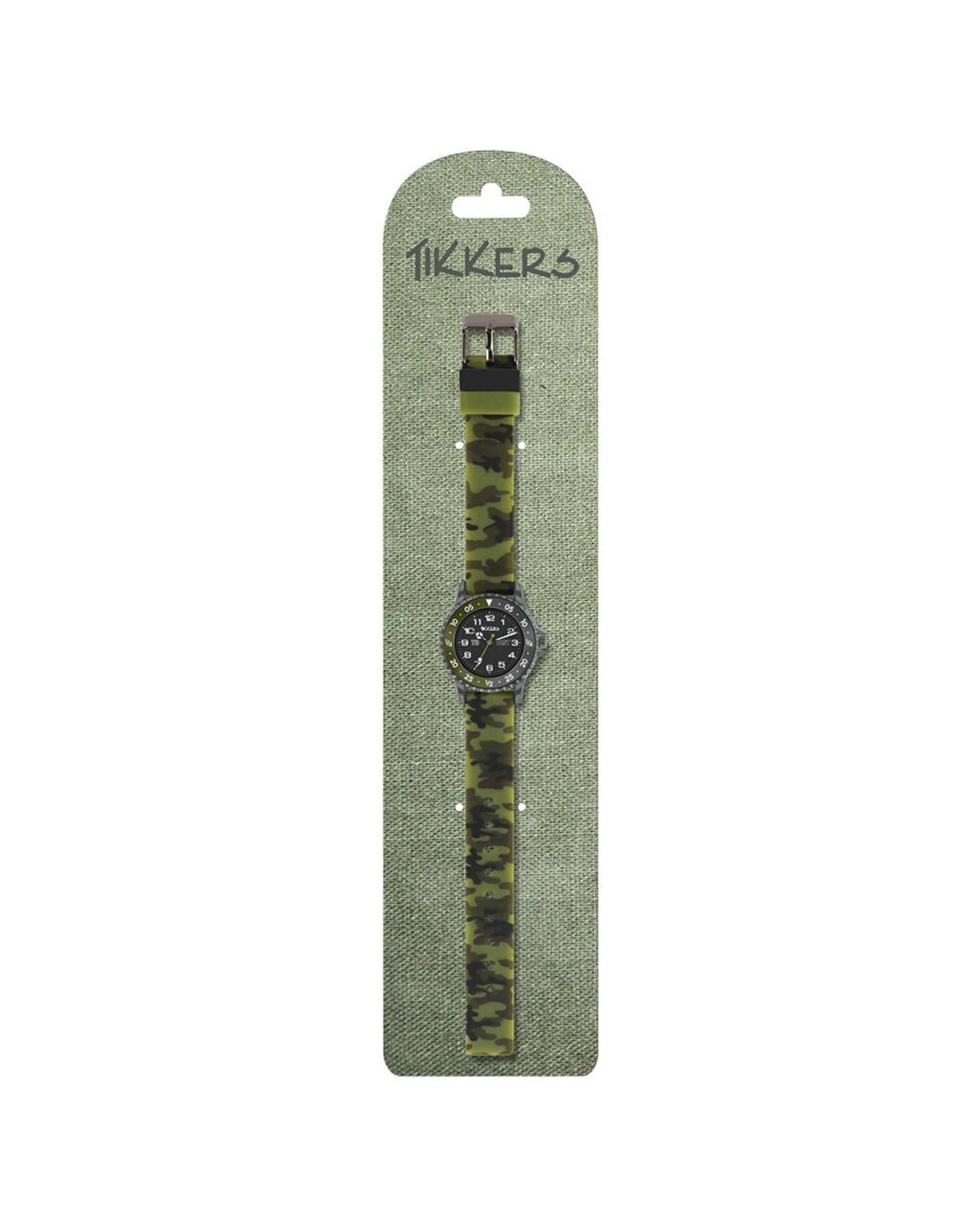3 Tikkers Time Teacher Adventure Watch With Camo Silicone Straps - Pattern, 3 of 3