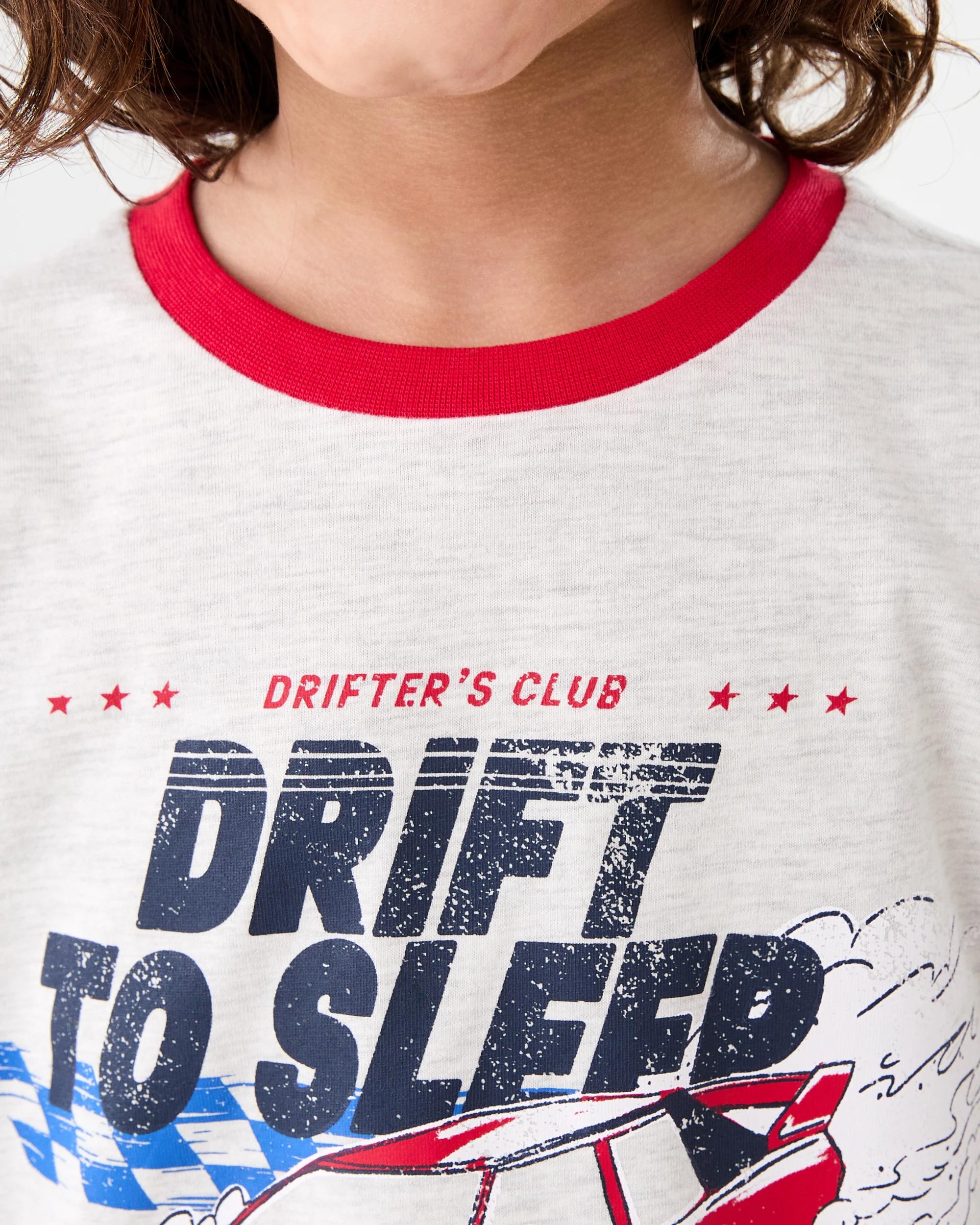 3 Jersey Pyjama Set Gry Car, 3 of 6