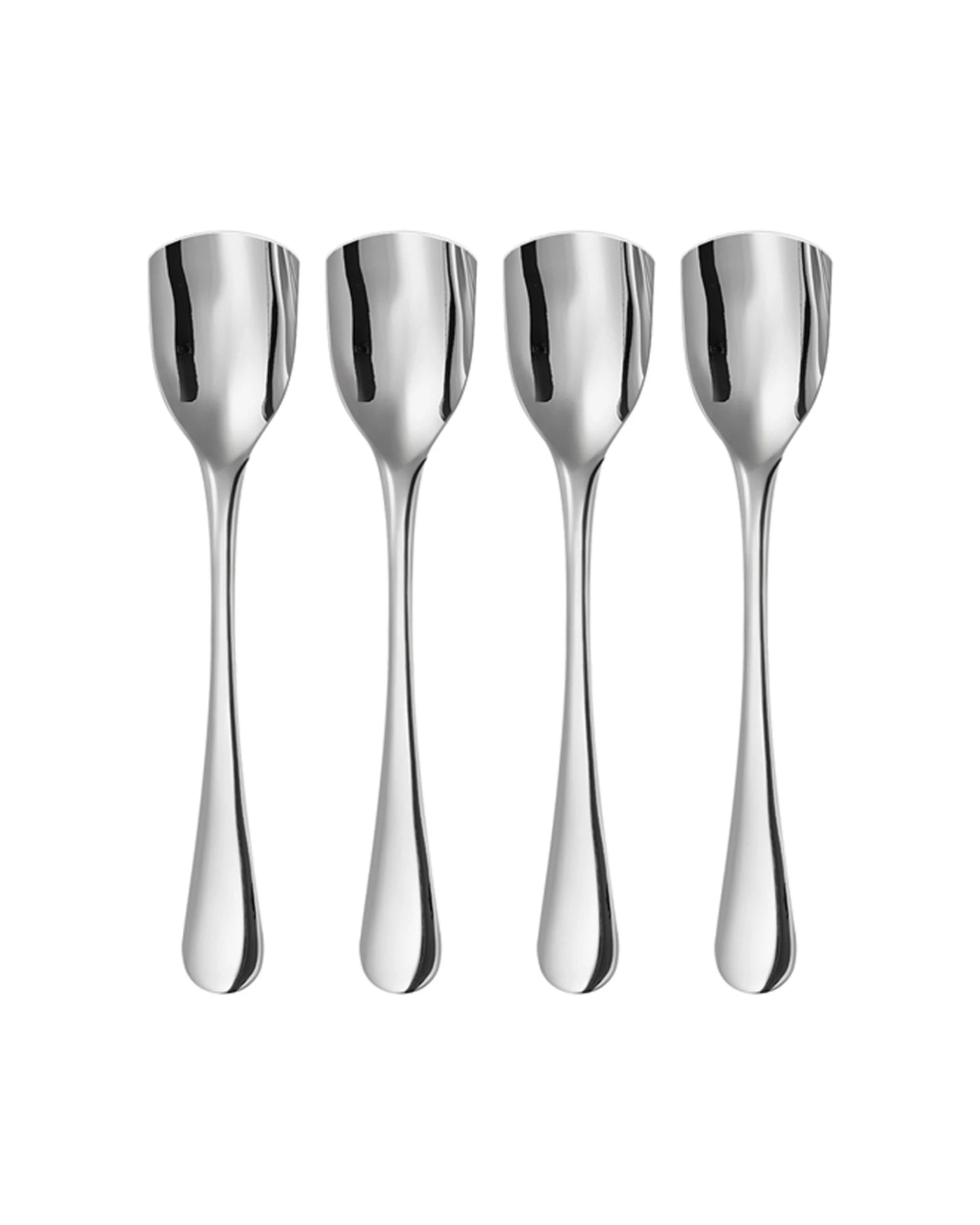 1 Robert Welch 4x Radford Utensil Collection Ice Gelato Spoon Stainless Steel - Silver, 1 of 2