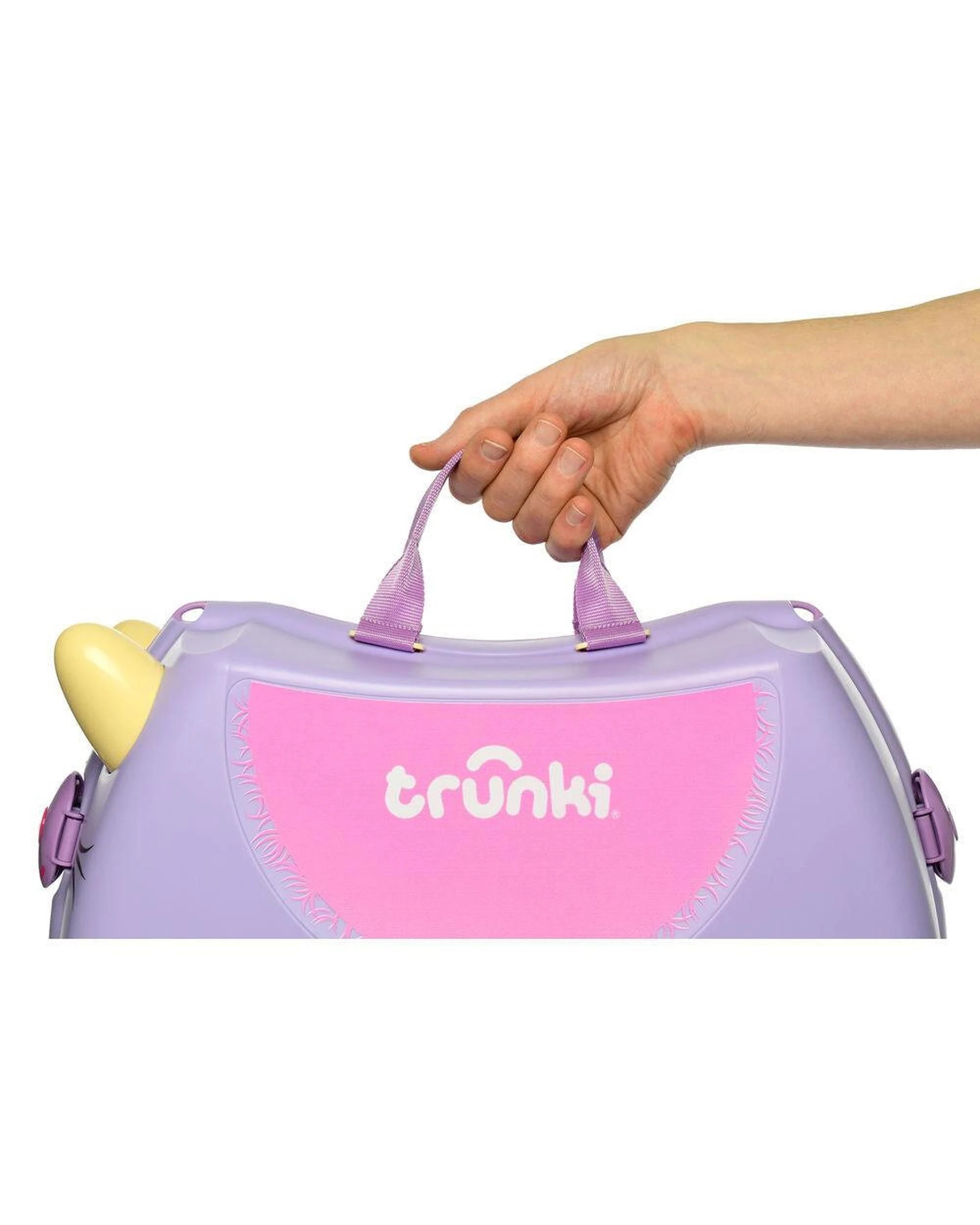 7 Trunki Glide Ride on Luggage Kids Suitcase Toy Box Cassie the Cat, 7 of 7