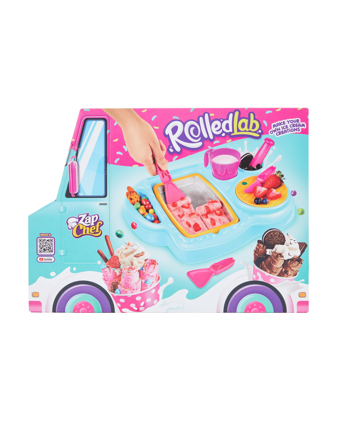 1 Zap Chef Rolled Lab Make Your Own Ice Cream Creations Set, 1 of 6