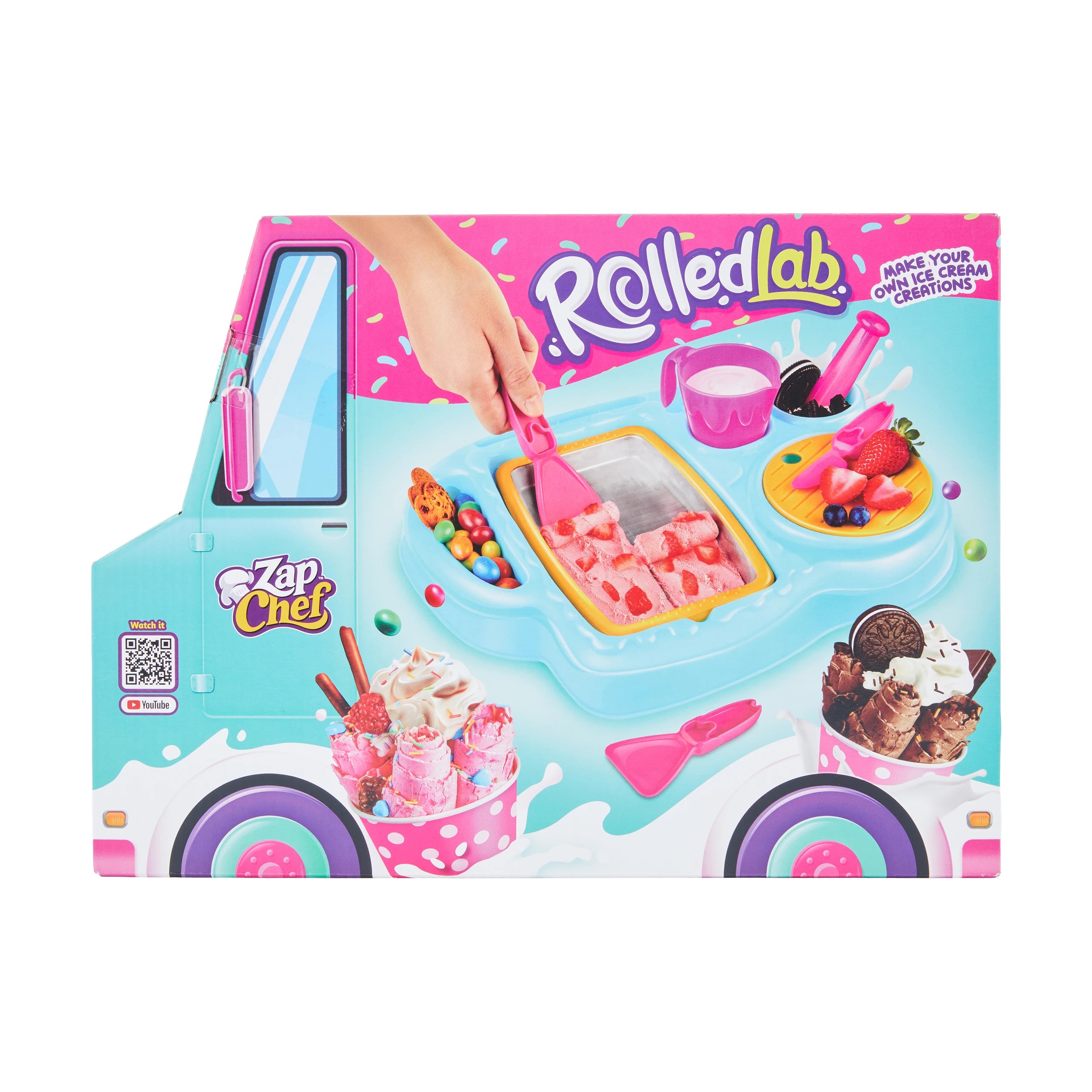 1 Zap Chef Rolled Lab Make Your Own Ice Cream Creations Set, 1 of 7