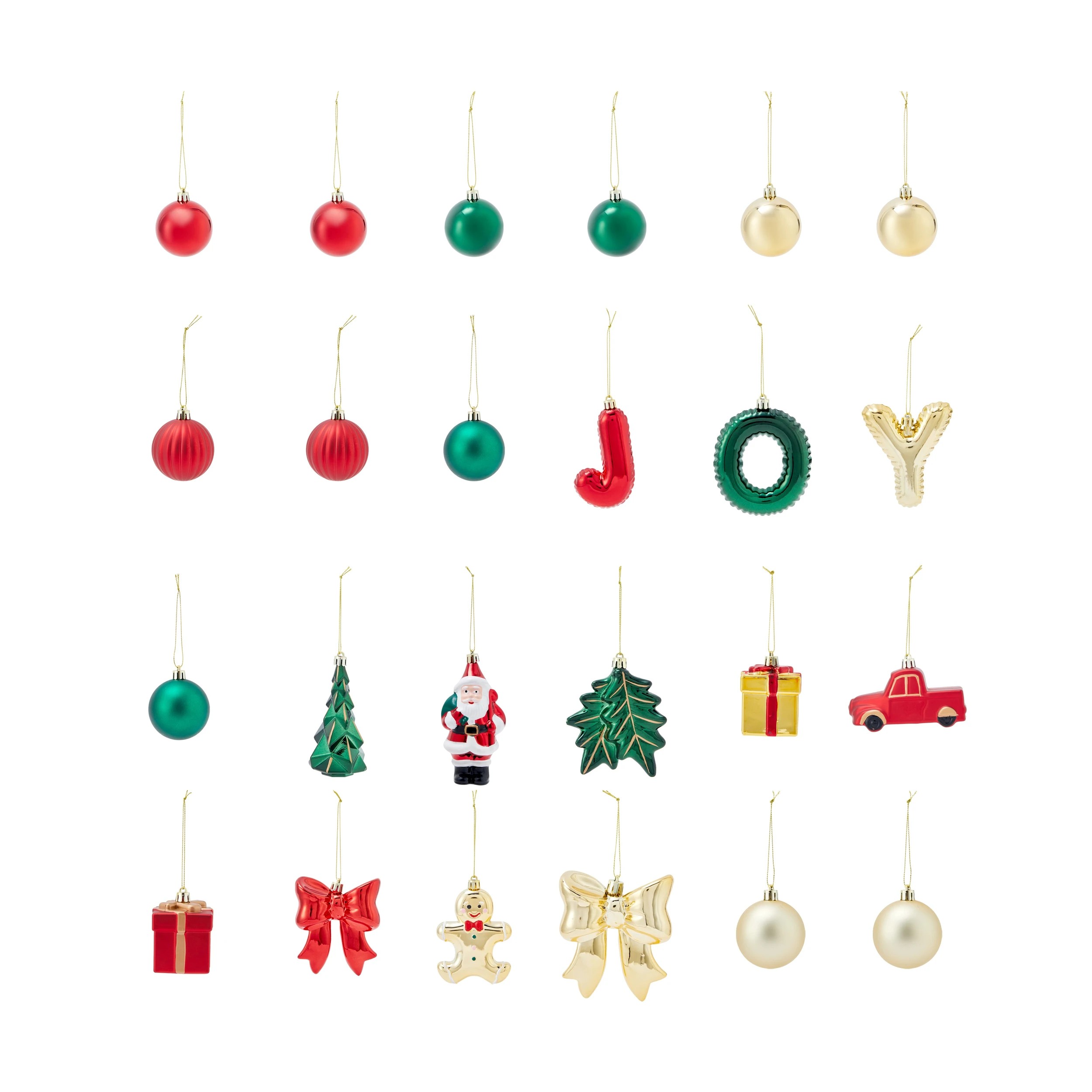 2 24 Piece Traditional Decoration Pack, 2 of 5