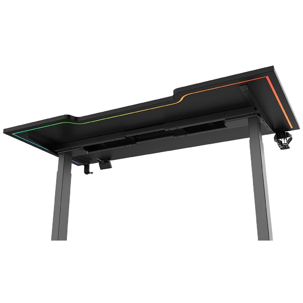 8 Typhoon Strike Electric Sit Stand Gaming Desk 1800mm Black Desks, Tables and Workstations, 8 of 10