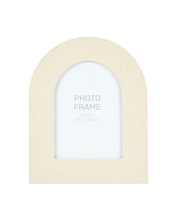 Frame Stone Arch 7in. x 5in. - Cream