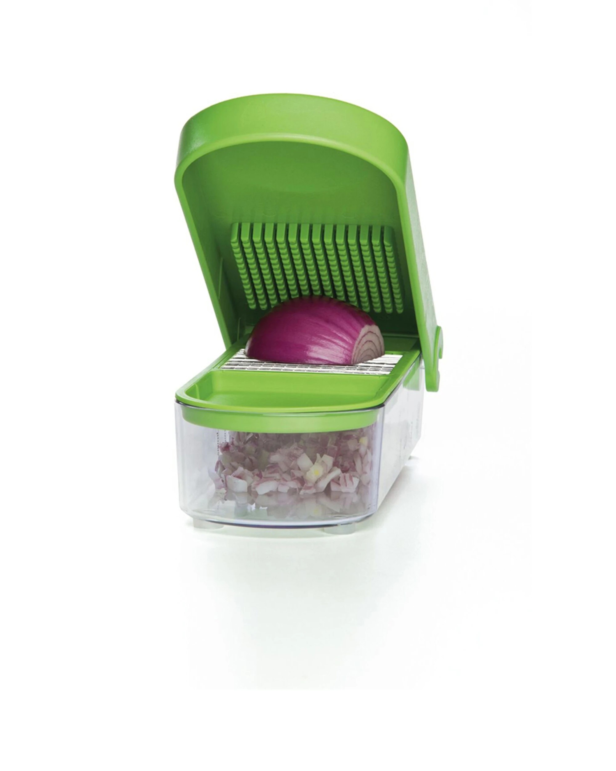 7 Progressive 500ml Onion Chopper & Slicer — Green (Model 55120) - Green, 7 of 9