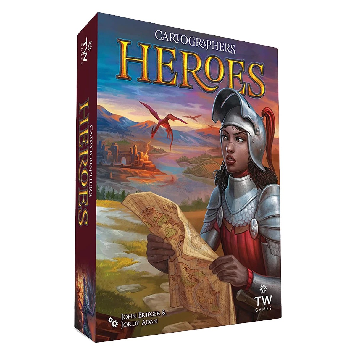 Thunderworks Games Cartographers Heroes - Kmart