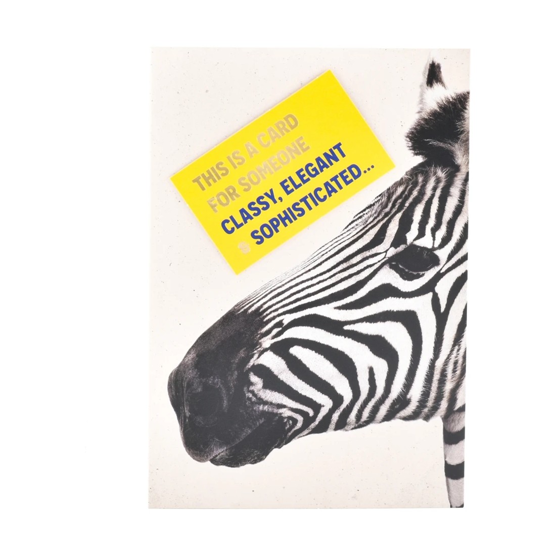 3 Hallmark Birthday Card - Cheeky Zebra, 3 of 3