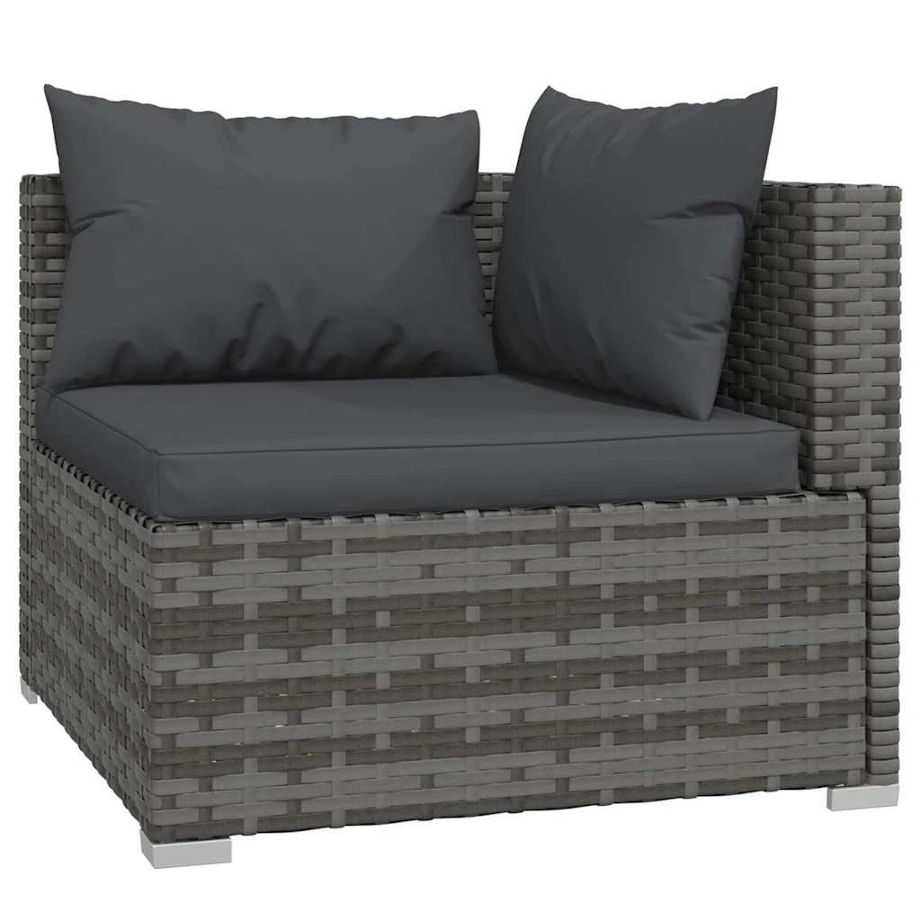 vidaXL Garden lounge set Modular - Grey - Kmart