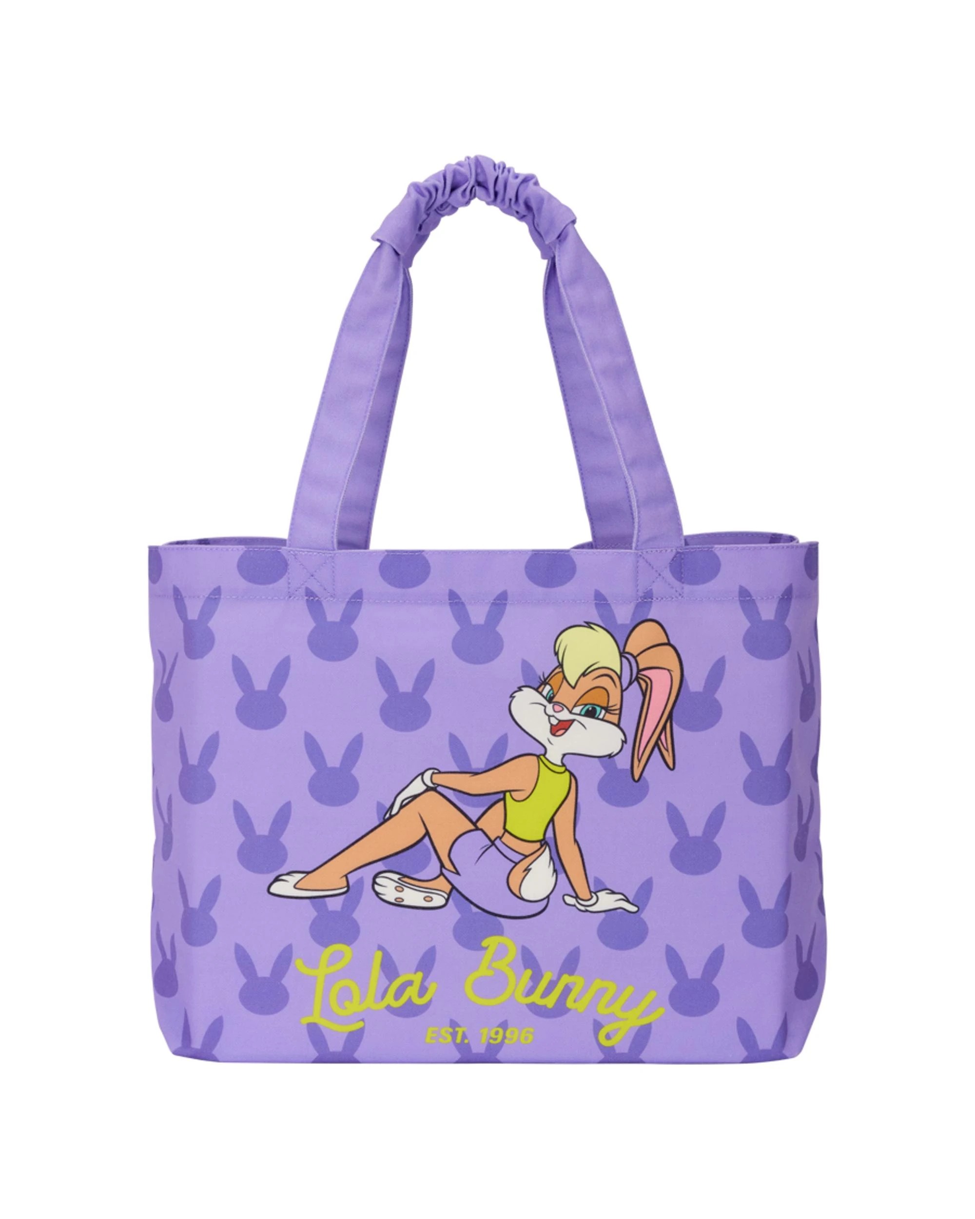 1 Loungefly Looney Tunes Lola Bunny Oversize Canvas Tote Bag, 1 of 3