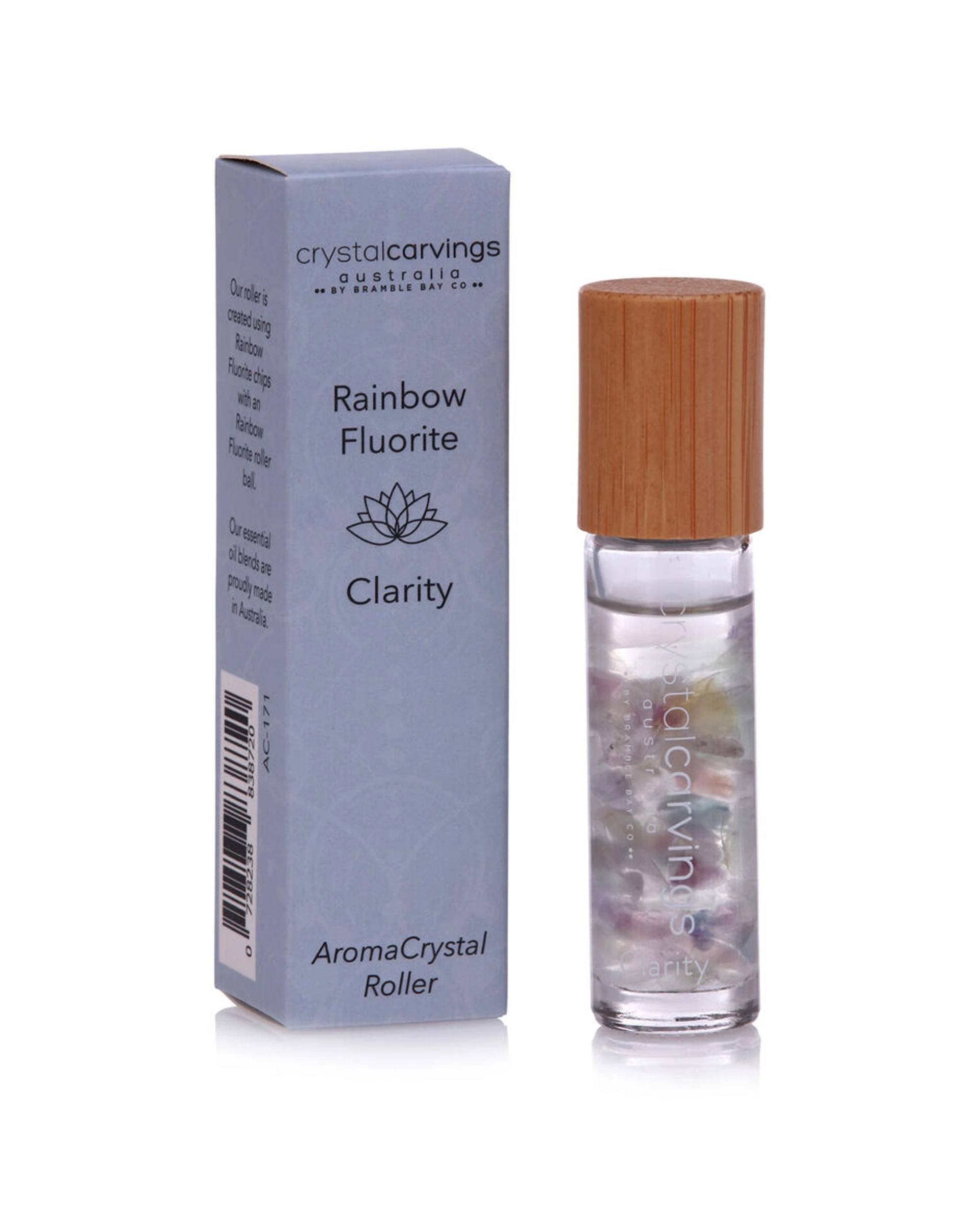 2 Bramble Bay 2PK Clarity Aroma Crystal Roller Peppermint Rosemary Lemon 5ml - Purple, 2 of 3