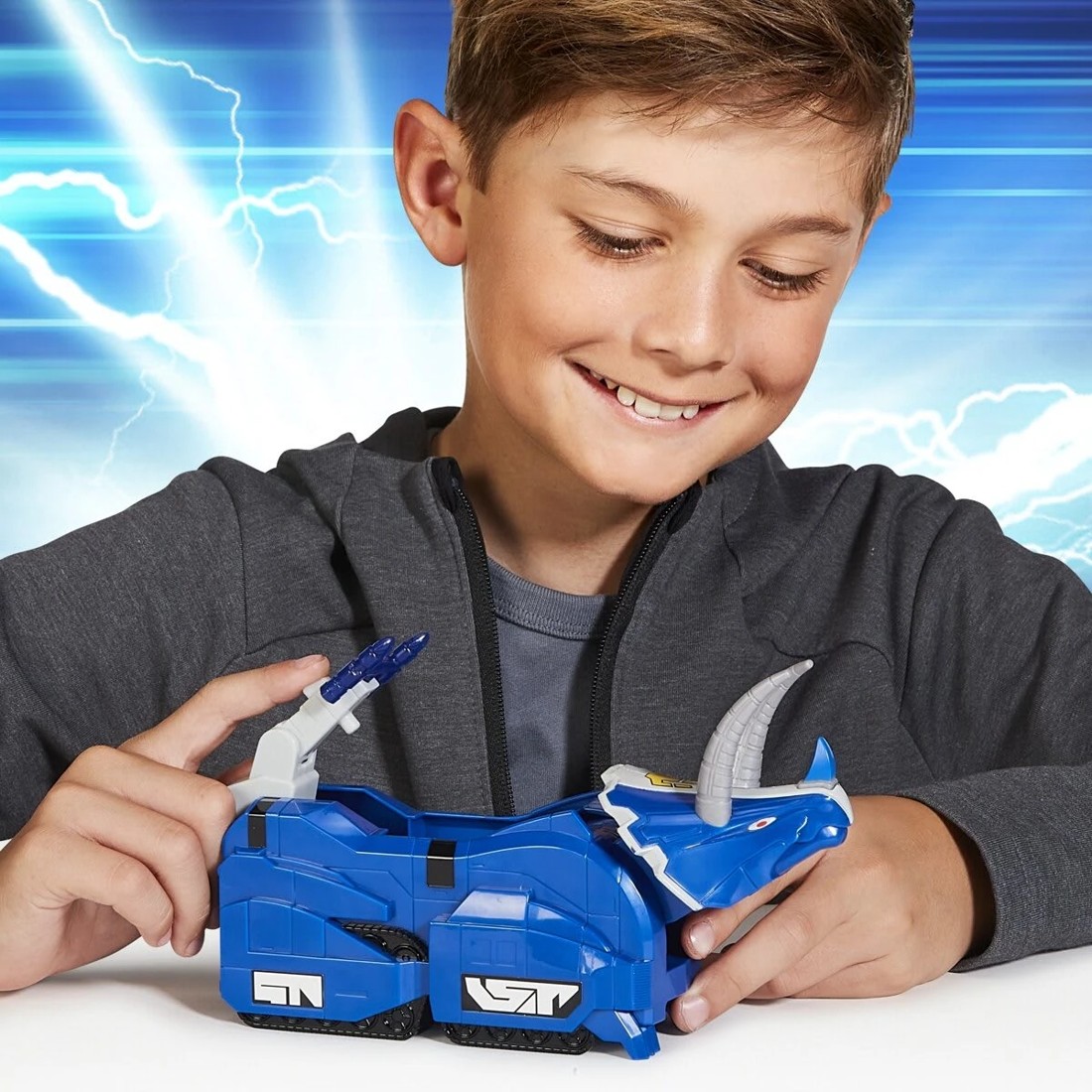 6 Mighty Morphin Power Rangers Re-Ignition Combinable Dinozord Toy - Assorted, 6 of 9