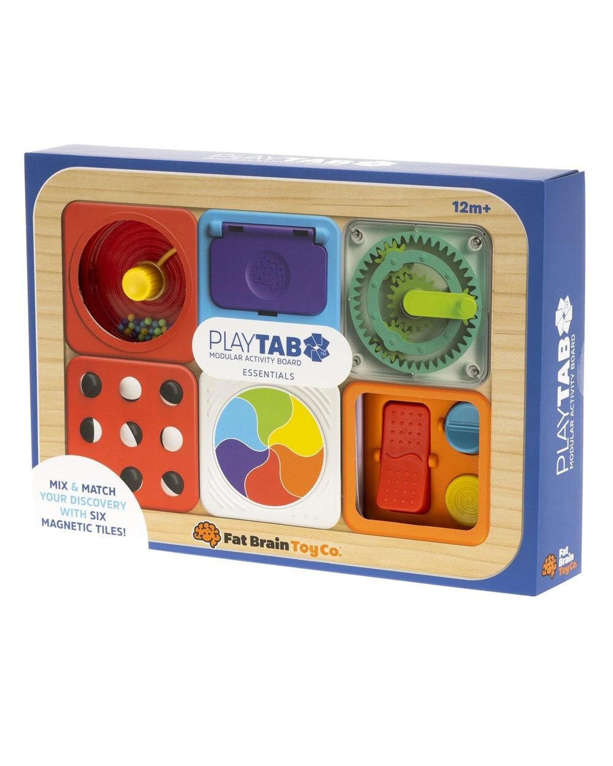 1 Fat Brain Toy Co PlayTab Essential Set With 6 Tiles 12m, 1 of 7