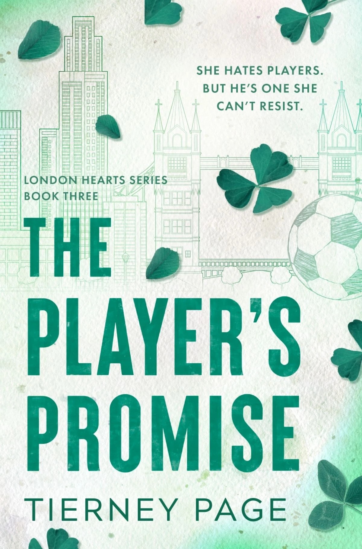 1 London Hearts Series: The Player's Promise by Tierney Page - Book 3, 1 of 1