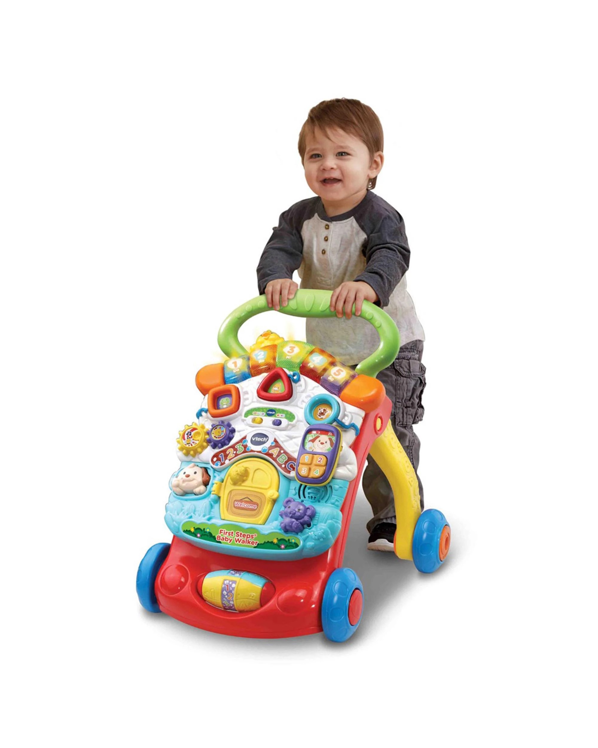 3 VTech First Steps Baby Walker - Yellow, 3 of 4