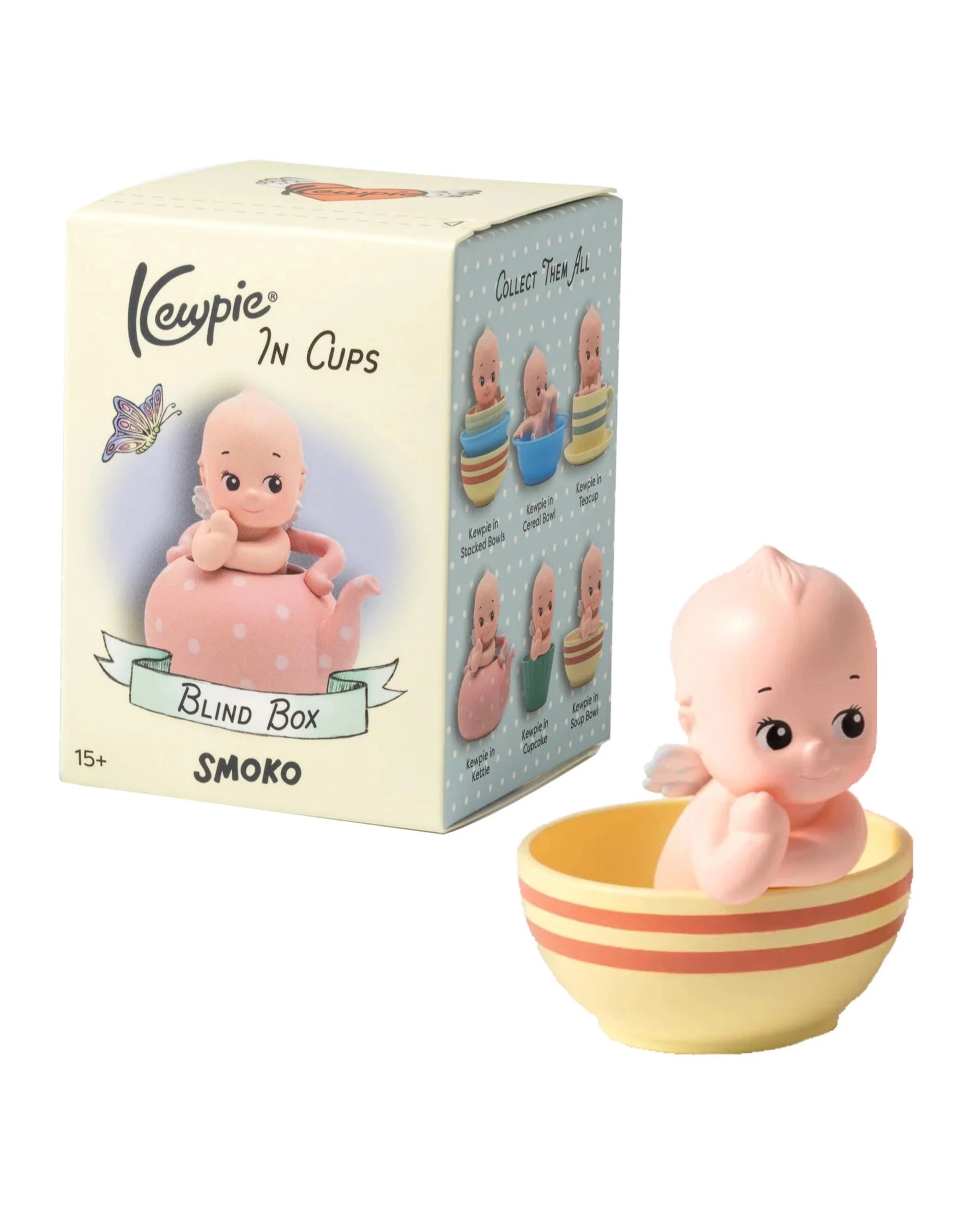 1 Smoko Kewpie in Cups Vinyl Figure Blind Box, 1 of 4