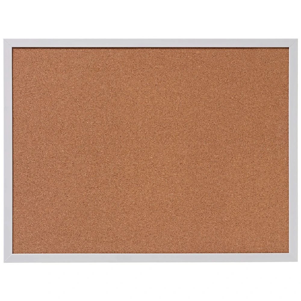 1 Keji Plastic Frame Corkboard 490 x 370mm, 1 of 2