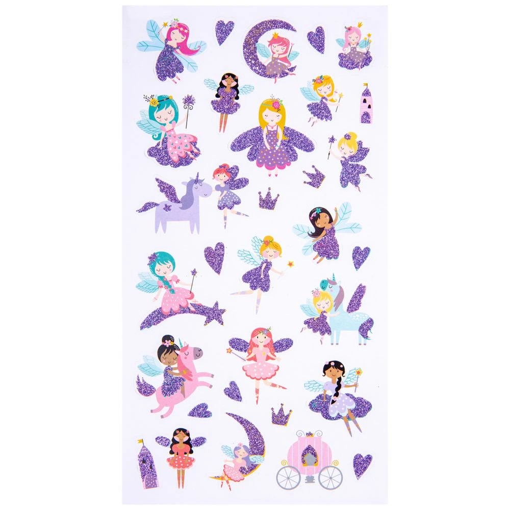 2 Learning Can Be Fun Fairy Friends Glitter Stickers, 2 of 3